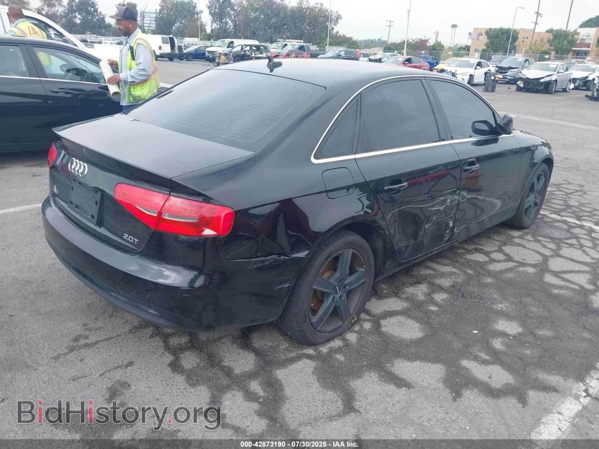 2013 AUDI A4 - VIN: WAUAFAFL6DA150086 - Фото 4