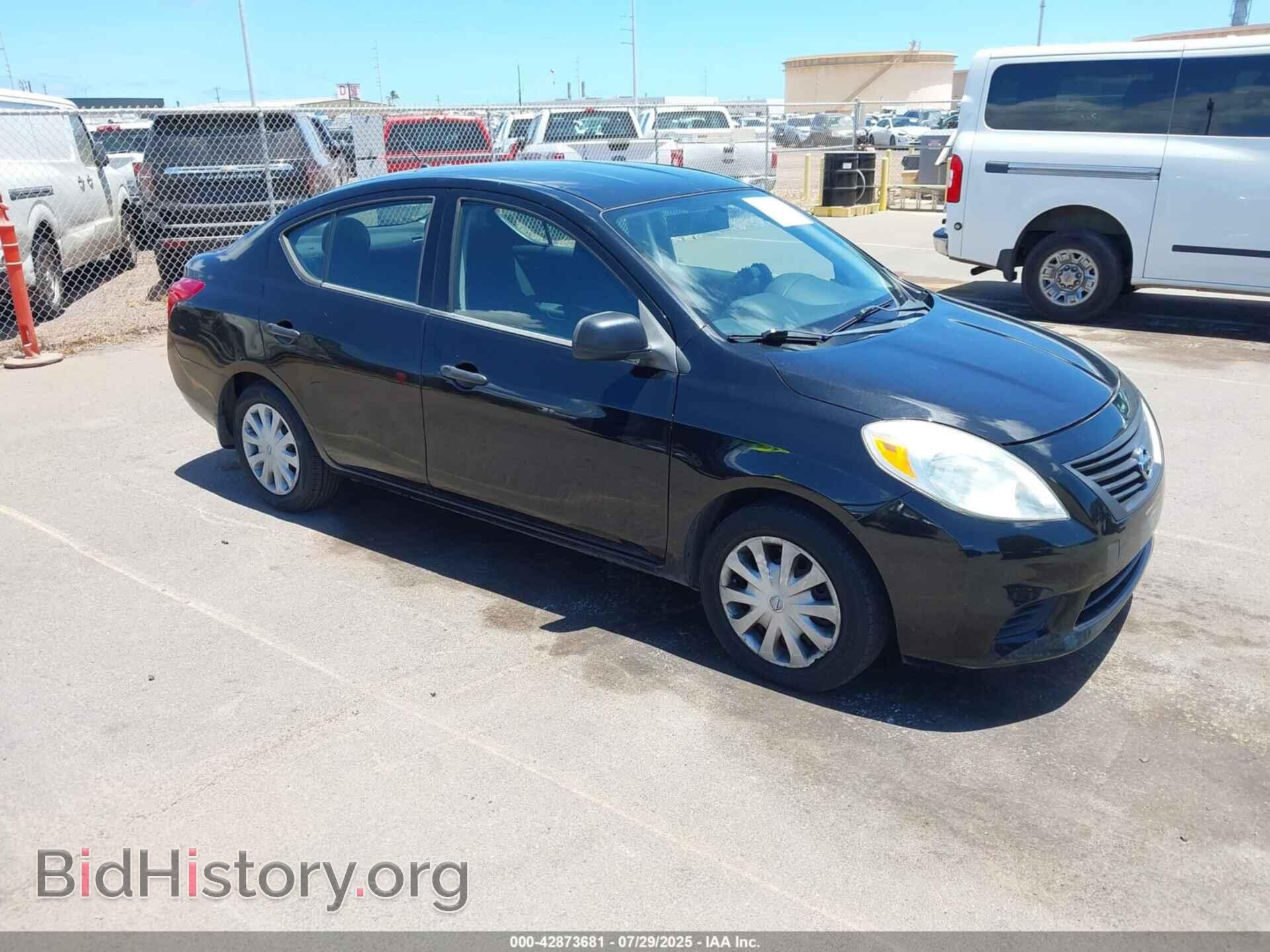 Фотография 3N1CN7AP1CL856436 - NISSAN VERSA 2012