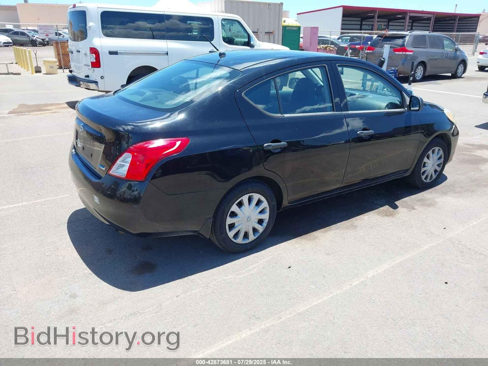 2012 NISSAN VERSA - VIN: 3N1CN7AP1CL856436 - Фото 4