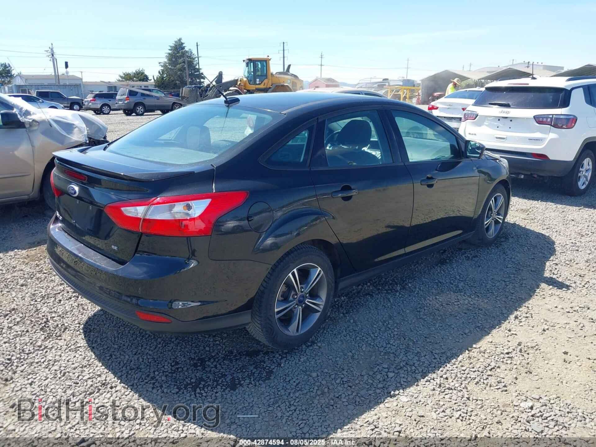 2014 FORD FOCUS - VIN: 1FADP3F26EL454563 - Фото 4