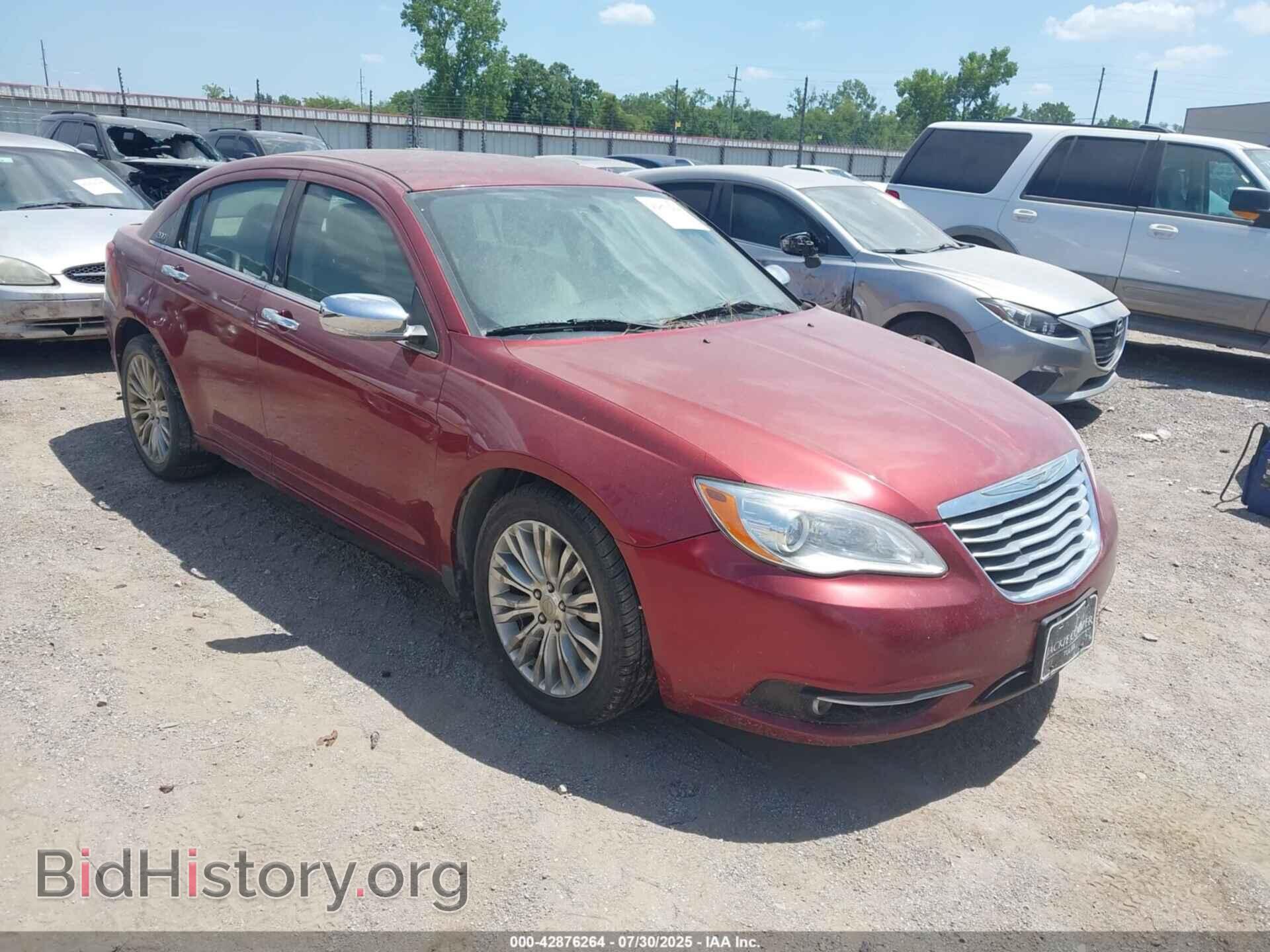Фотография 1C3CCBCB3CN302388 - CHRYSLER 200 2012