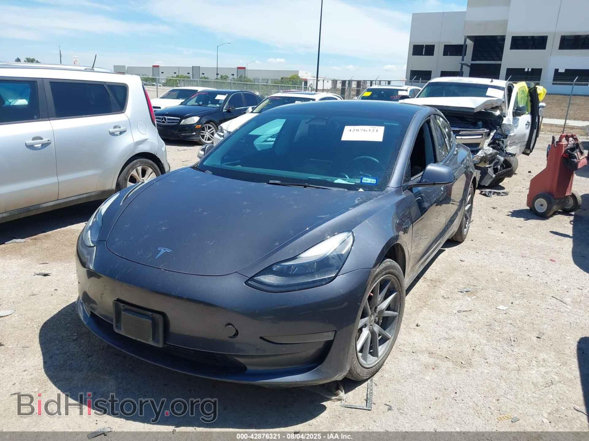 2022 TESLA MODEL 3 - VIN: 5YJ3E1EB3NF271903 - Фото 2