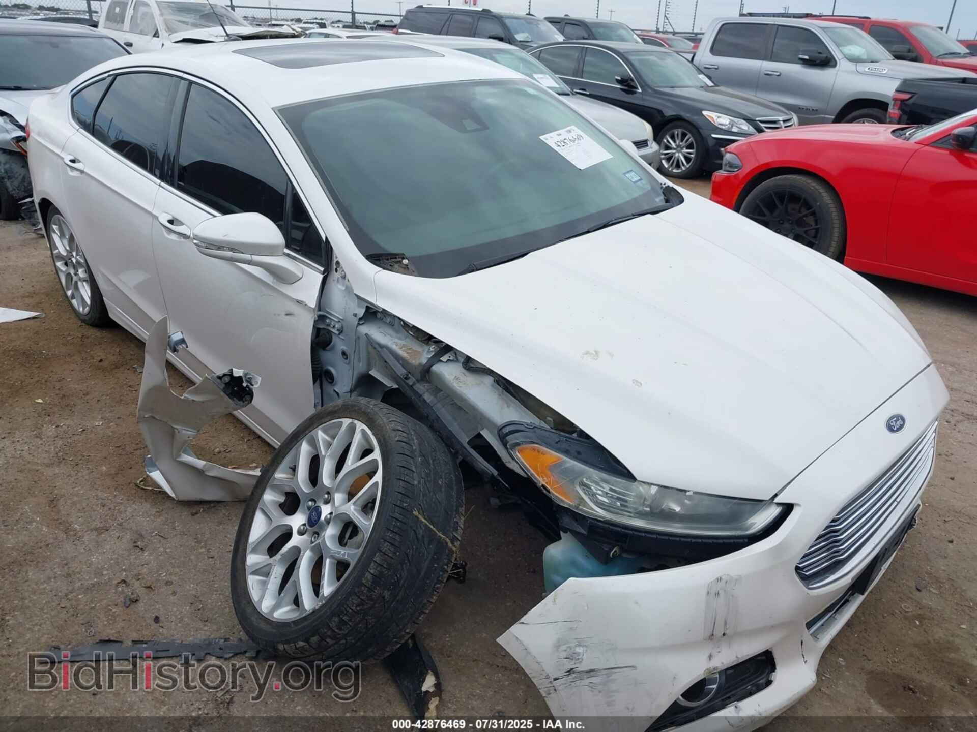 Фотография 3FA6P0D94ER203551 - FORD FUSION 2014