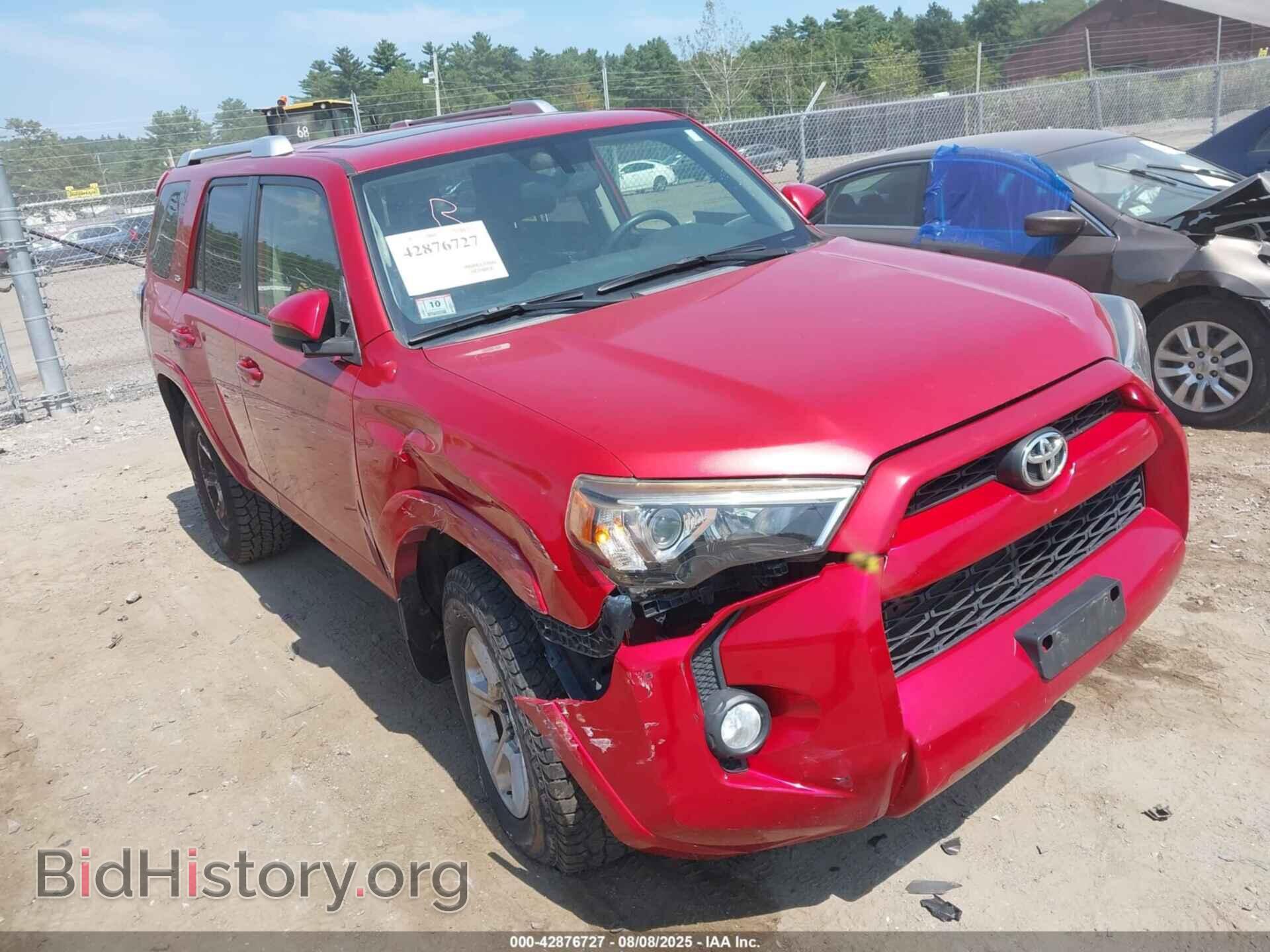 Photo JTEBU5JR9E5161766 - TOYOTA 4RUNNER 2014