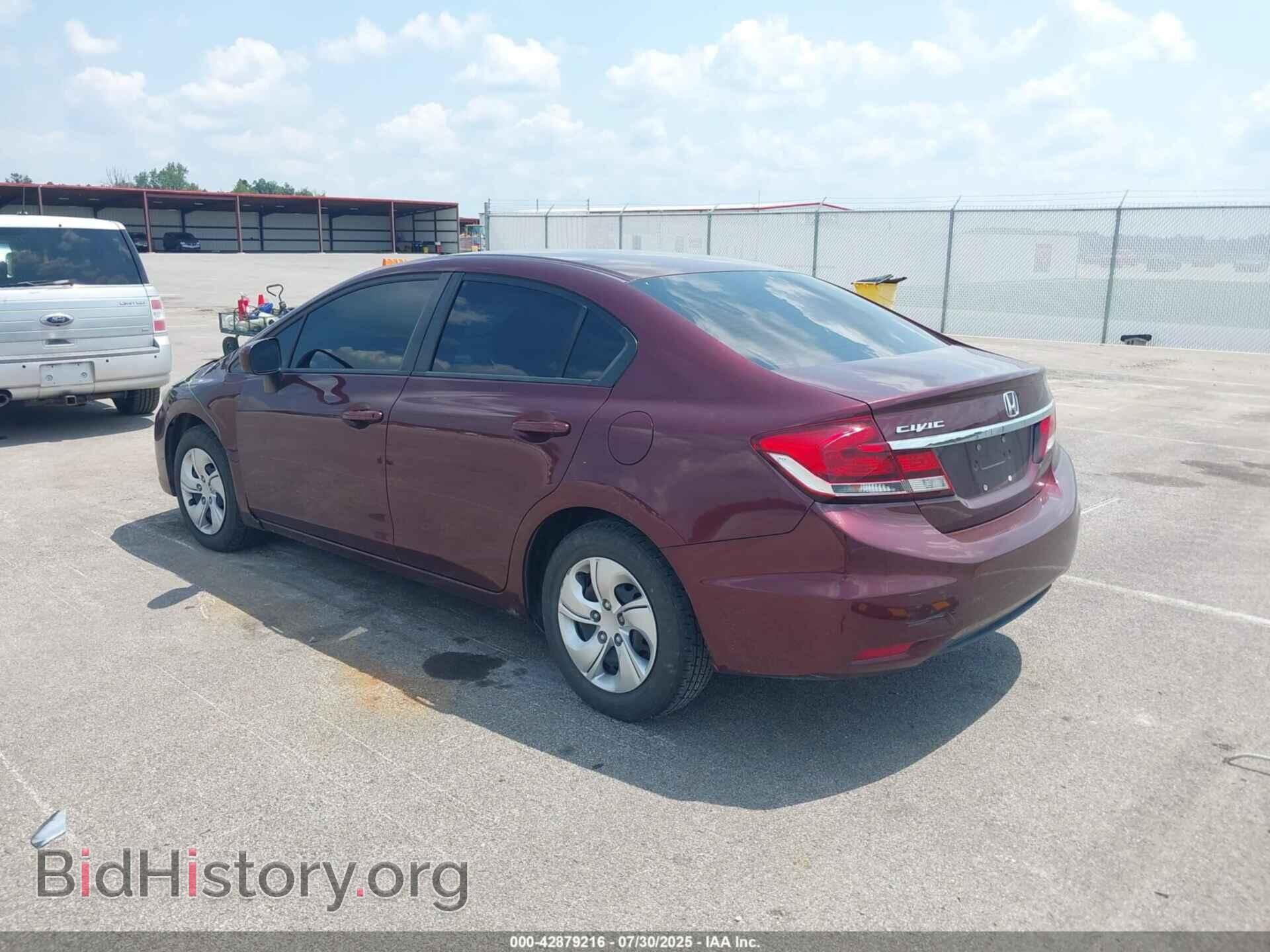 2014 HONDA CIVIC - VIN: 19XFB2E5XEE039133 - Фото 3