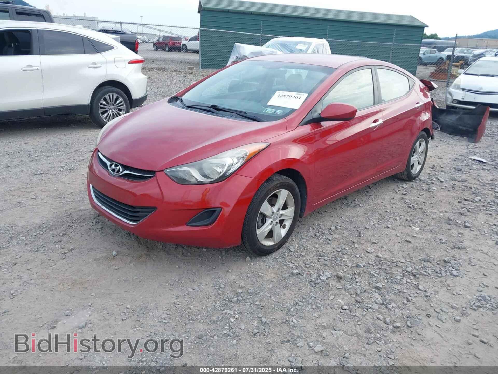 2013 HYUNDAI ELANTRA - VIN: KMHDH4AE6DU718836 - Фото 2