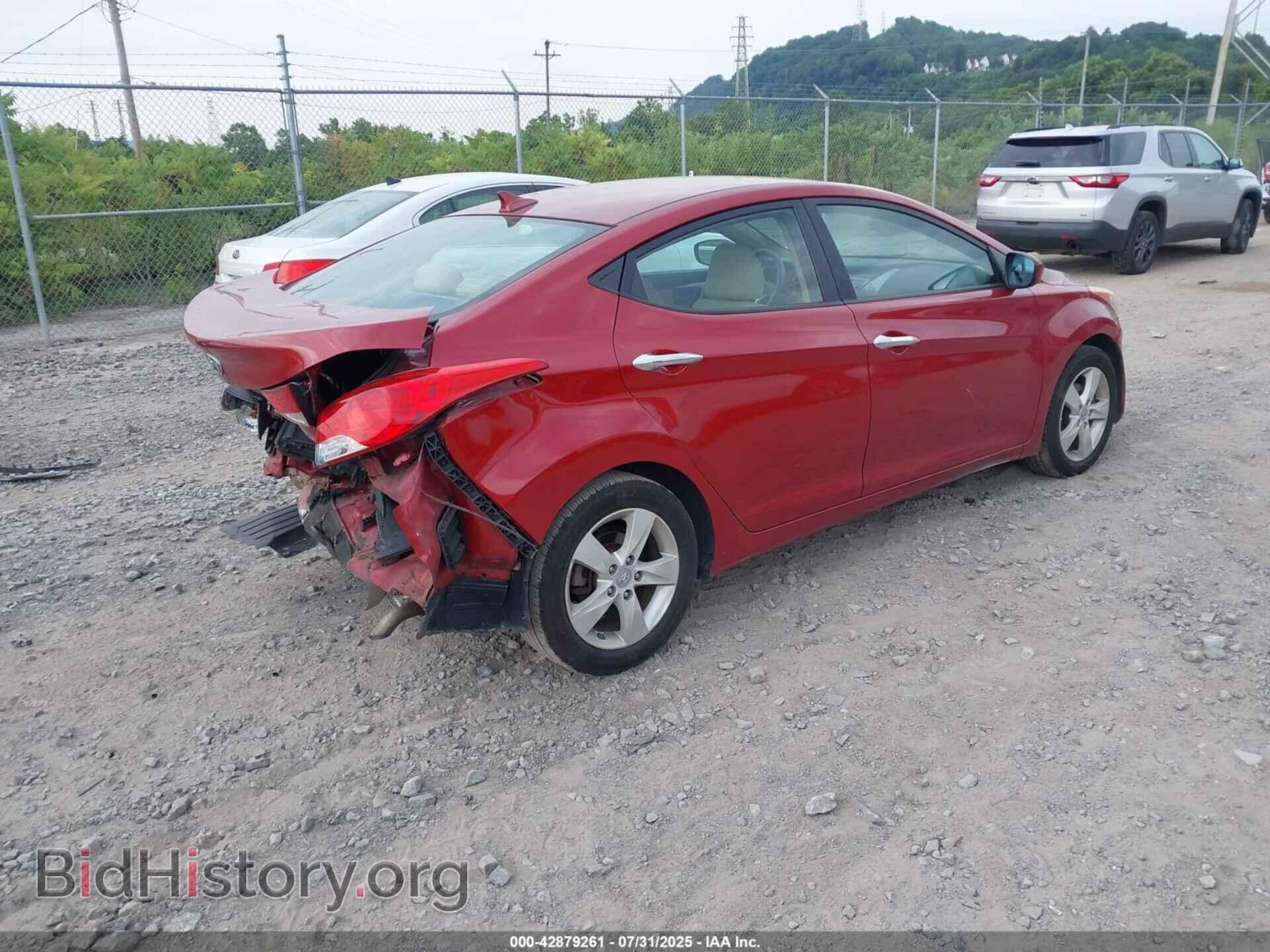 2013 HYUNDAI ELANTRA - VIN: KMHDH4AE6DU718836 - Фото 4