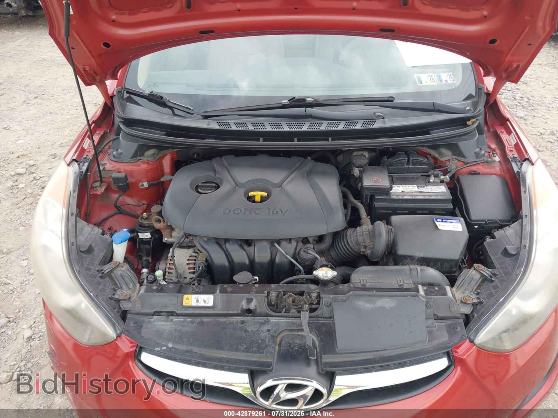 2013 HYUNDAI ELANTRA - VIN: KMHDH4AE6DU718836 - Фото 10