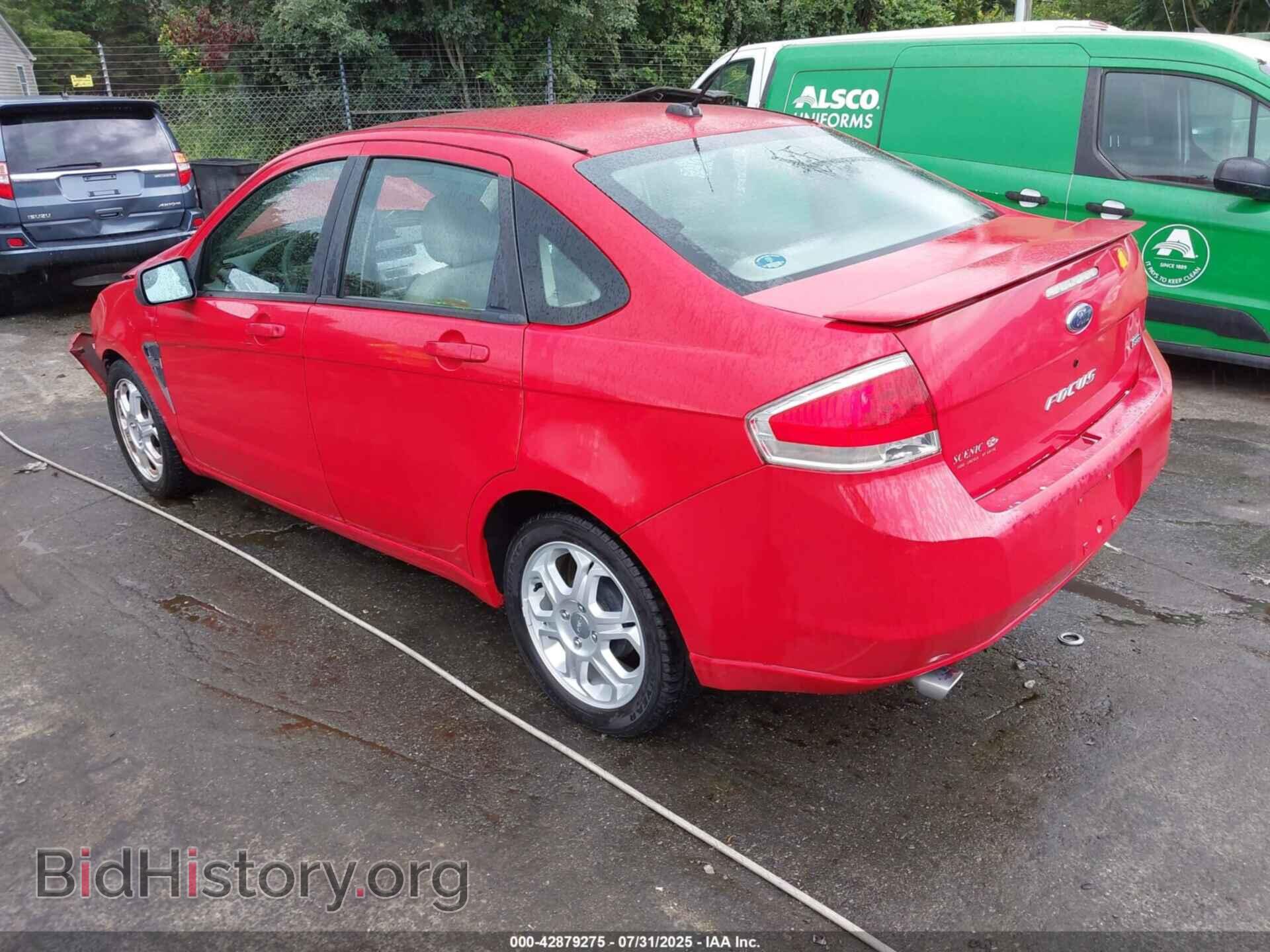 2008 FORD FOCUS - VIN: 1FAHP35N68W107833 - Фото 3