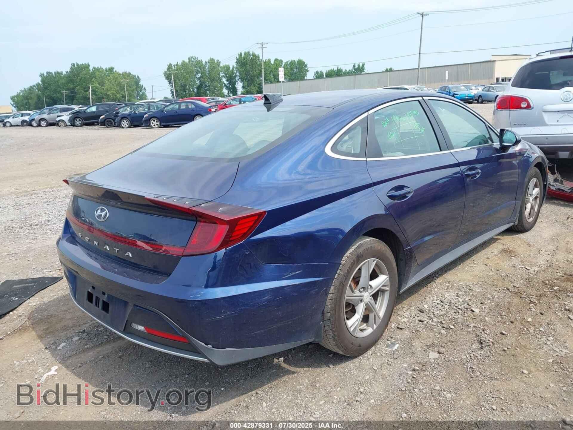 2020 HYUNDAI SONATA - VIN: 5NPEG4JA2LH061602 - Фото 4
