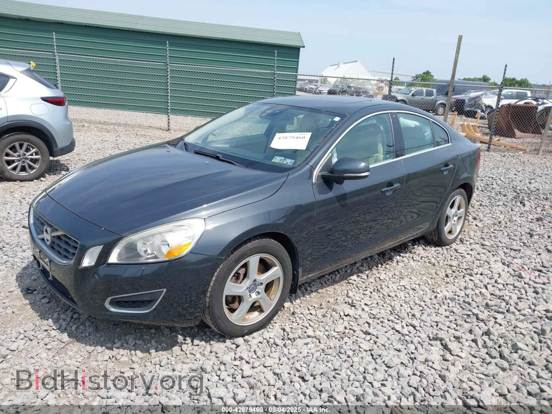 2012 VOLVO S60 - VIN: YV1622FS4C2117091 - Фото 2
