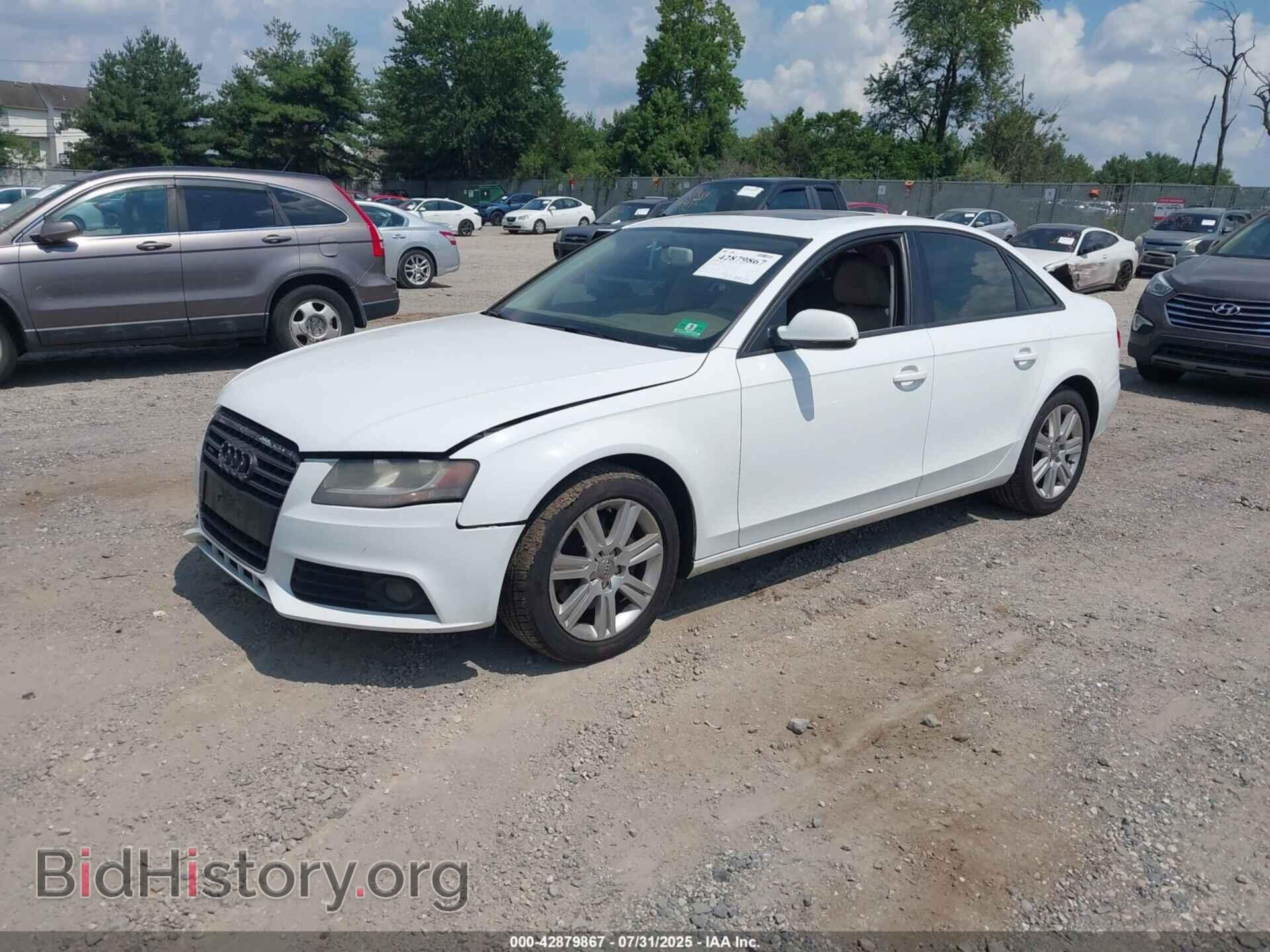 2011 AUDI A4 - VIN: WAUBFAFL9BN051627 - Фото 2