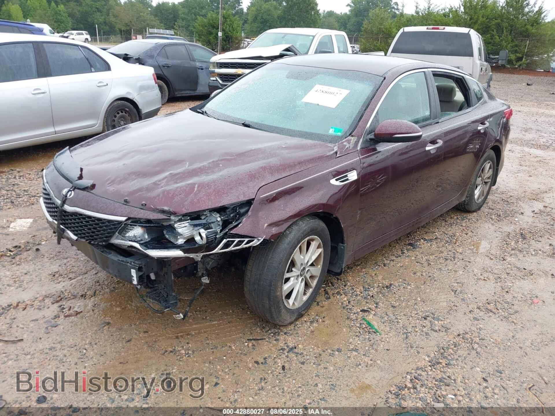 2016 KIA OPTIMA - VIN: 5XXGT4L34GG027228 - Фото 2