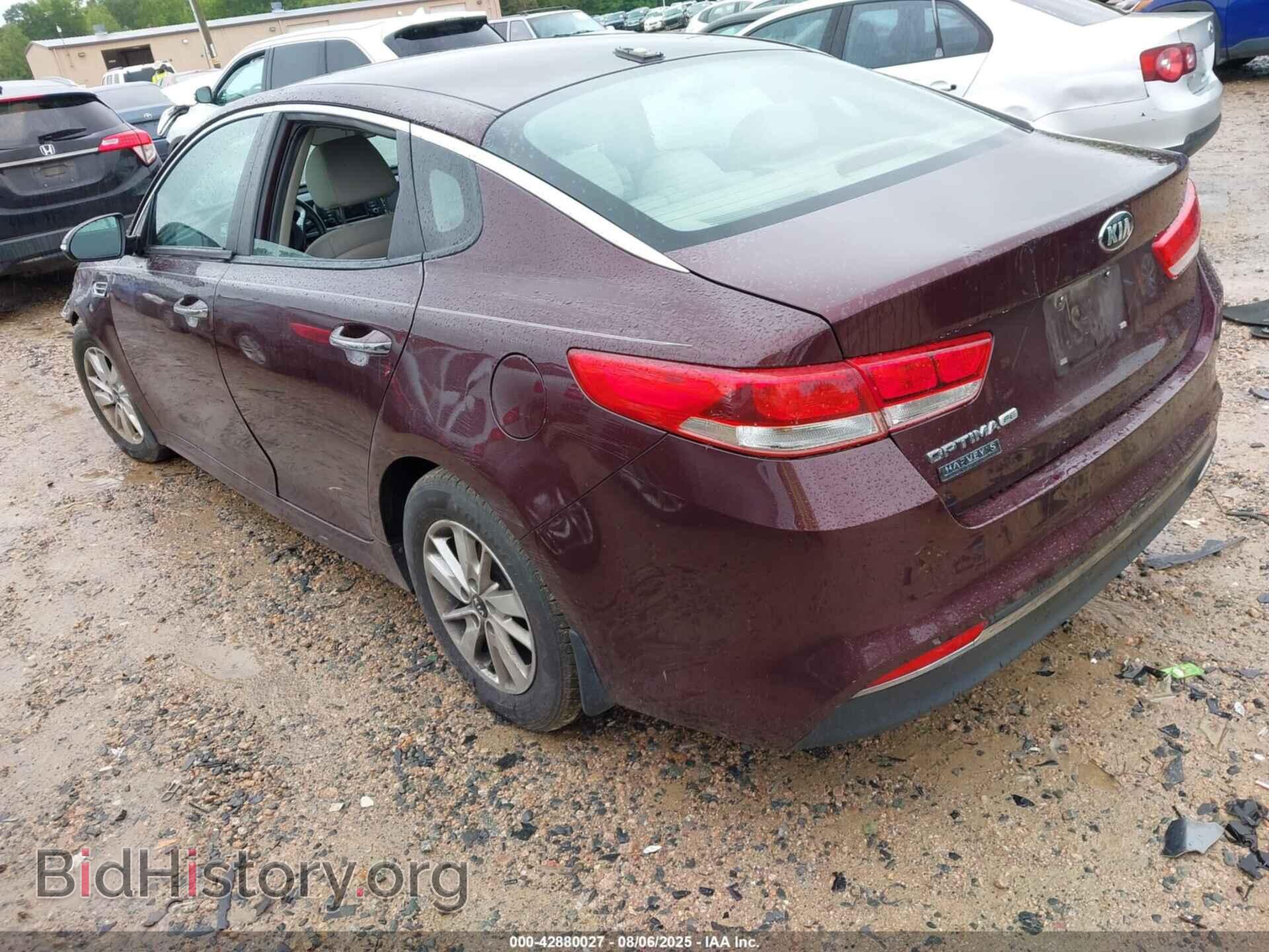 2016 KIA OPTIMA - VIN: 5XXGT4L34GG027228 - Фото 3