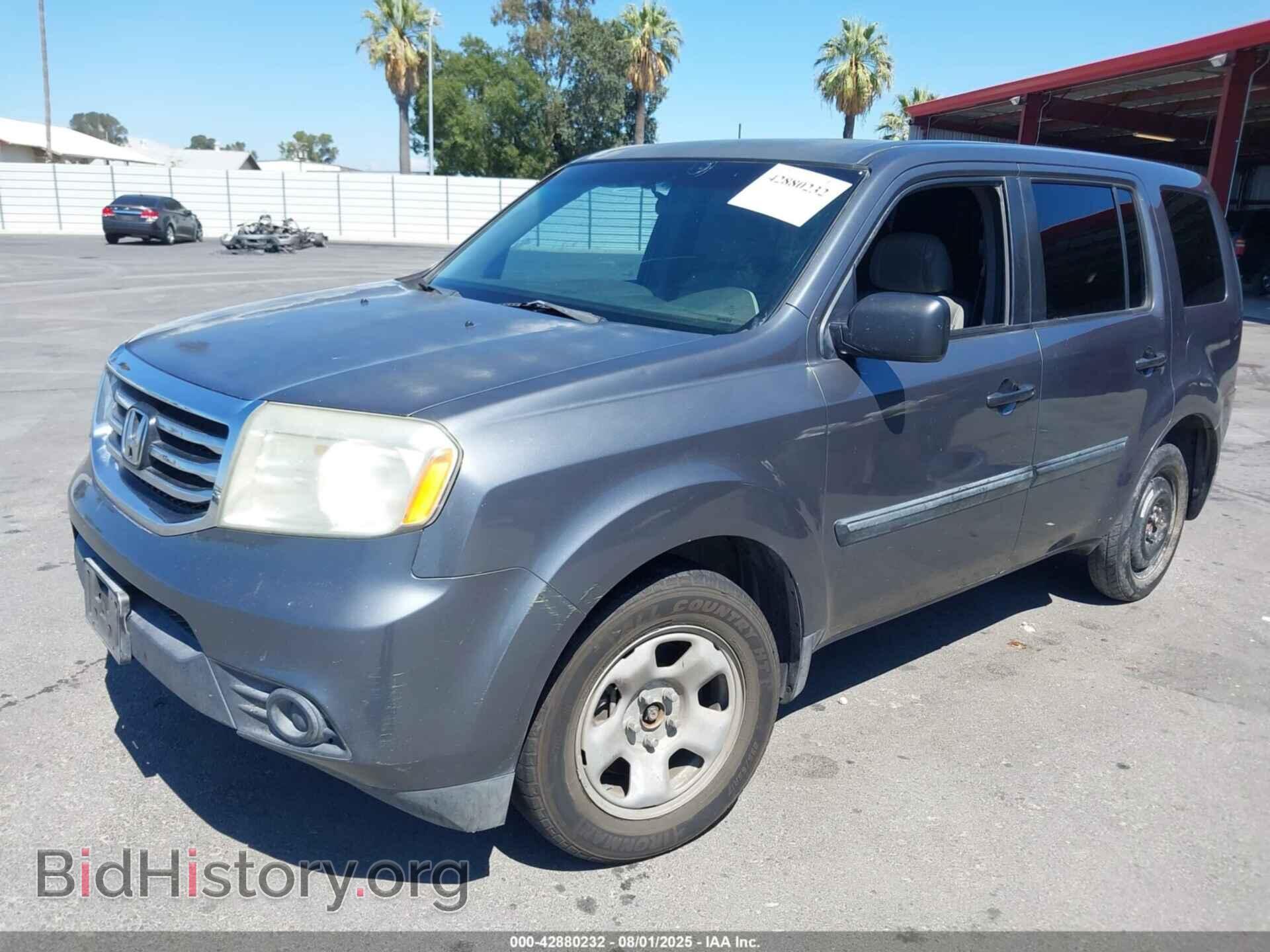 2012 HONDA PILOT - VIN: 5FNYF3H21CB001673 - Фото 2