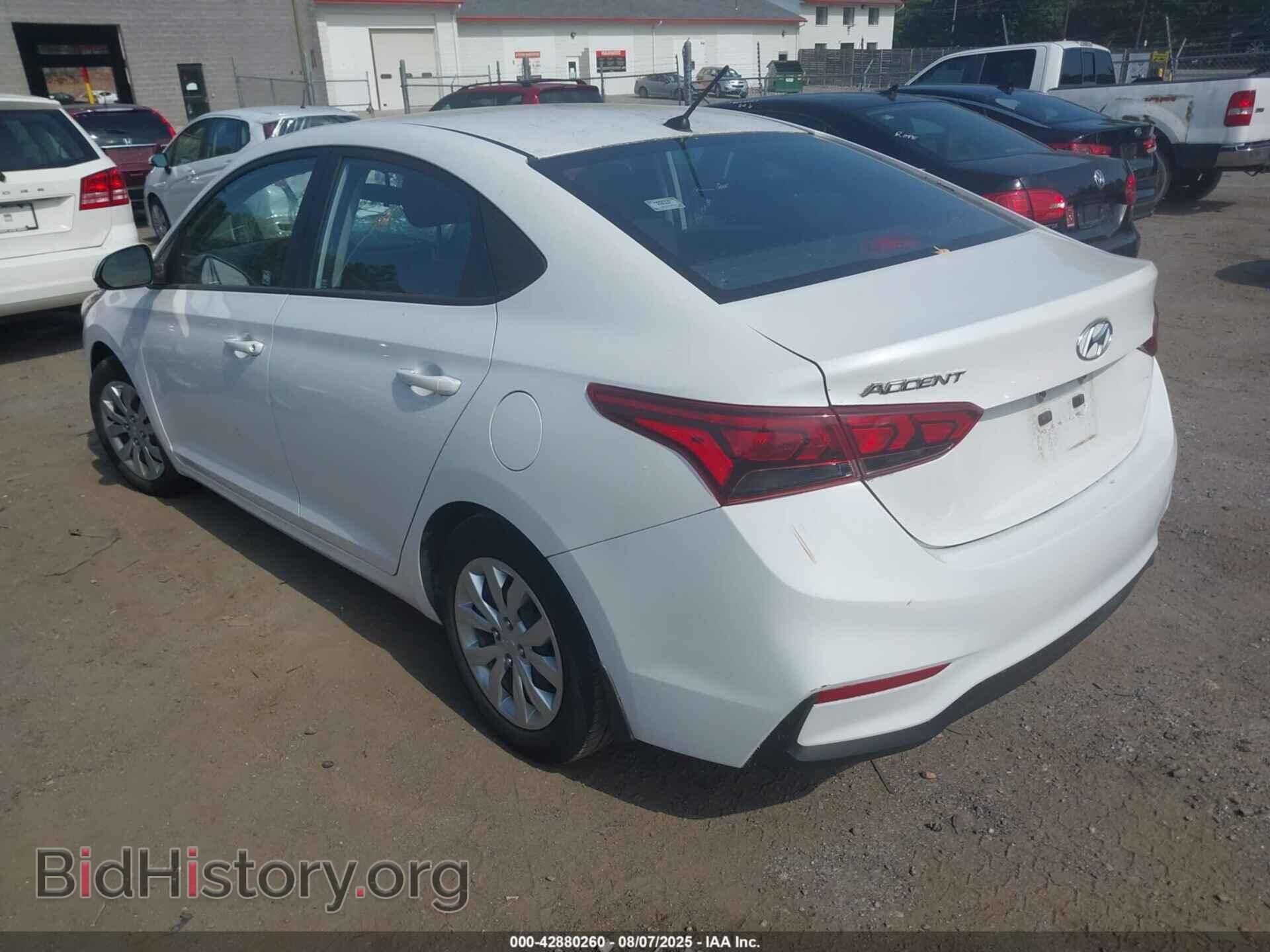 2019 HYUNDAI ACCENT - VIN: 3KPC24A3XKE087021 - Фото 3