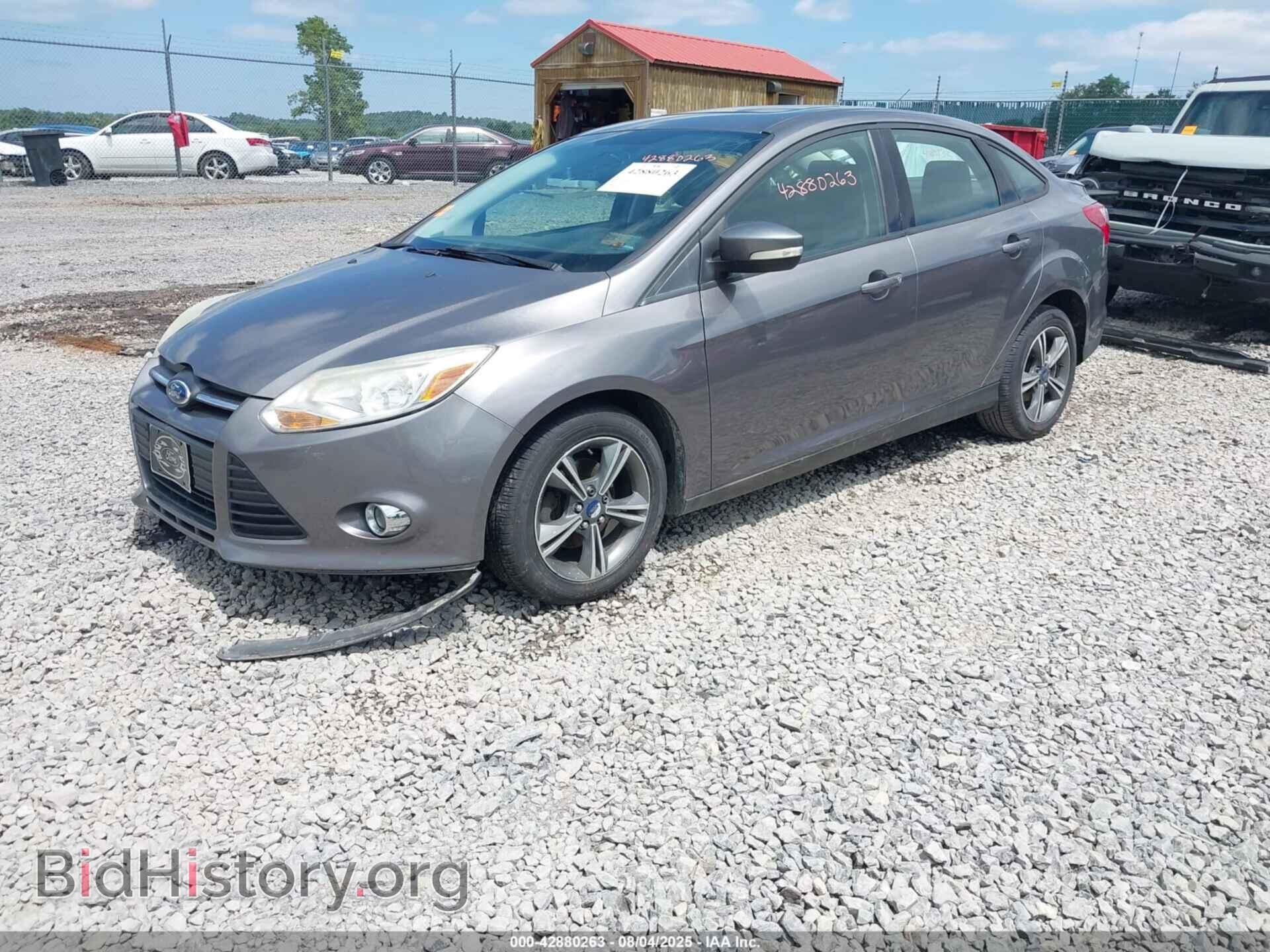 2014 FORD FOCUS - VIN: 1FADP3F21EL182598 - Фото 2