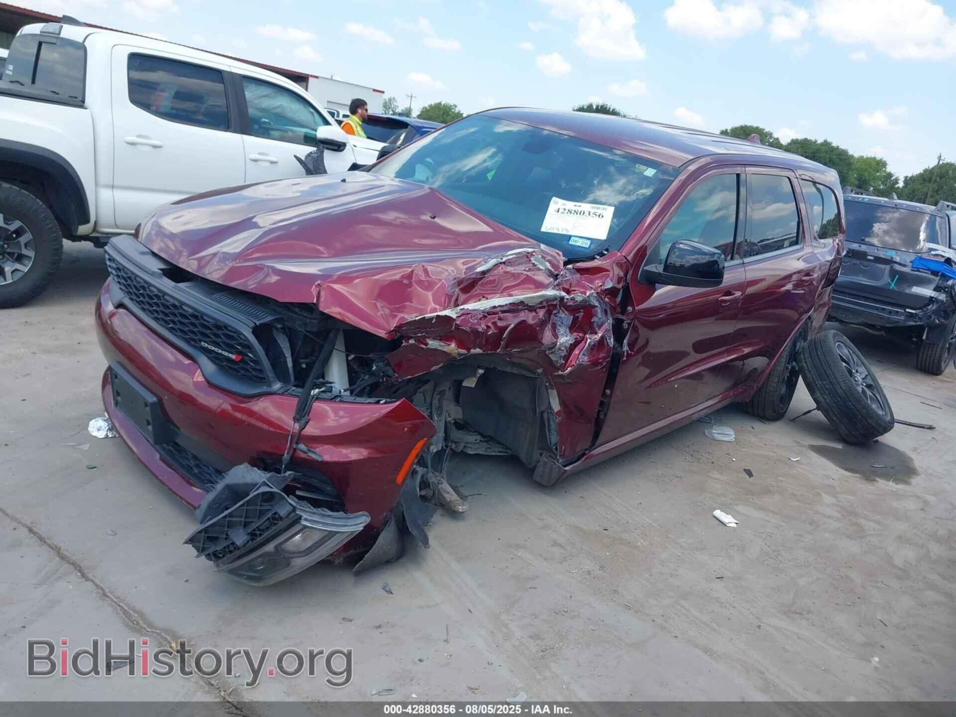 2021 DODGE DURANGO - VIN: 1C4RDHDG0MC740458 - Фото 2