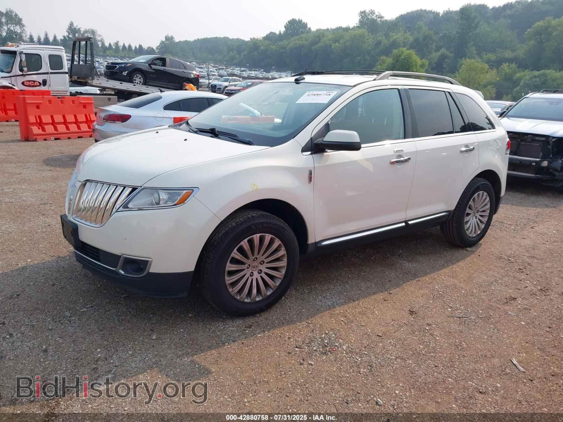 2013 LINCOLN MKX - VIN: 2LMDJ6JK3DBL14201 - Фото 2