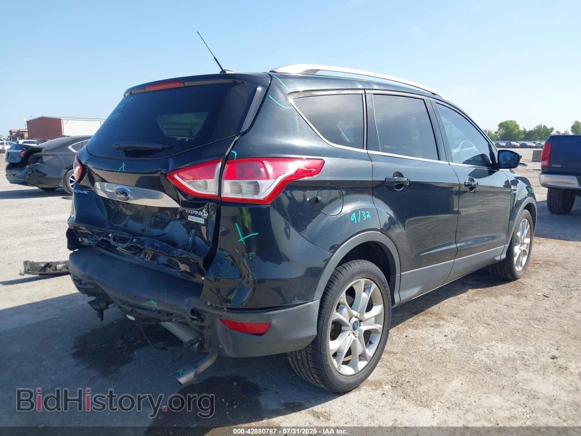 2014 FORD ESCAPE - VIN: 1FMCU0JX8EUD43521 - Фото 4