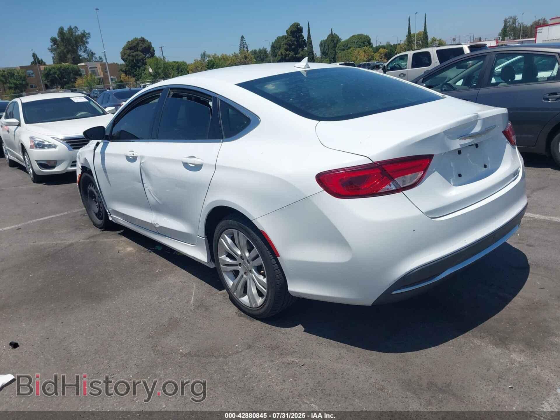 2016 CHRYSLER 200 - VIN: 1C3CCCAB9GN118796 - Фото 3