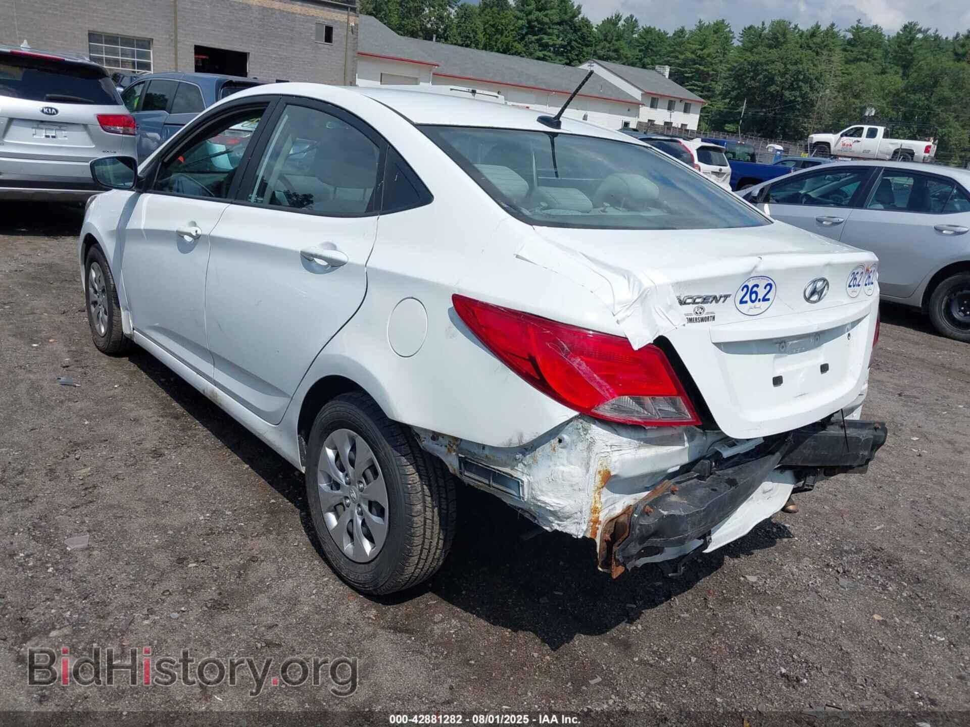 2017 HYUNDAI ACCENT - VIN: KMHCT4AE8HU308801 - Фото 3