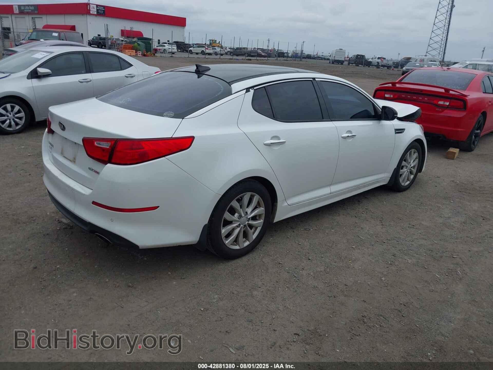 2015 KIA OPTIMA - VIN: 5XXGN4A70FG463783 - Фото 4