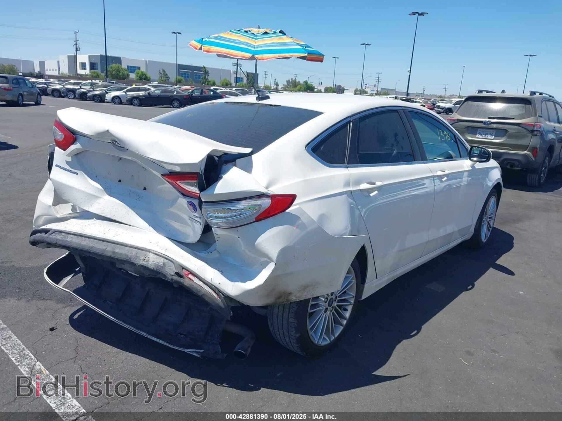 2014 FORD FUSION - VIN: 3FA6P0HD4ER177709 - Фото 4
