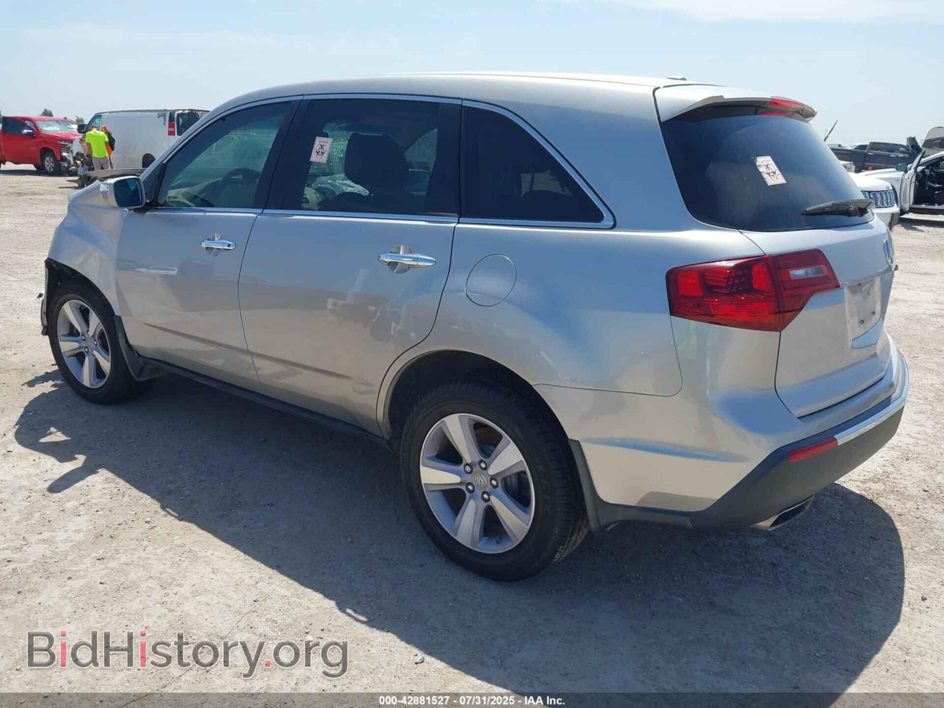 2013 ACURA MDX - VIN: 2HNYD2H37DH510035 - Фото 3