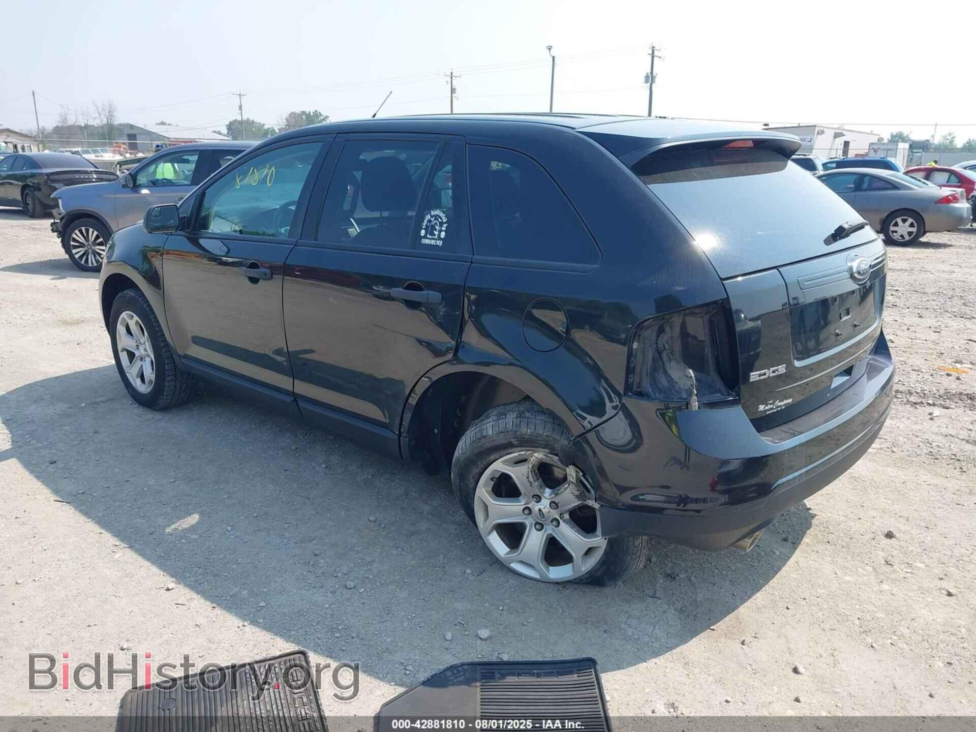 2014 FORD EDGE - VIN: 2FMDK4GC7EBA42072 - Фото 3