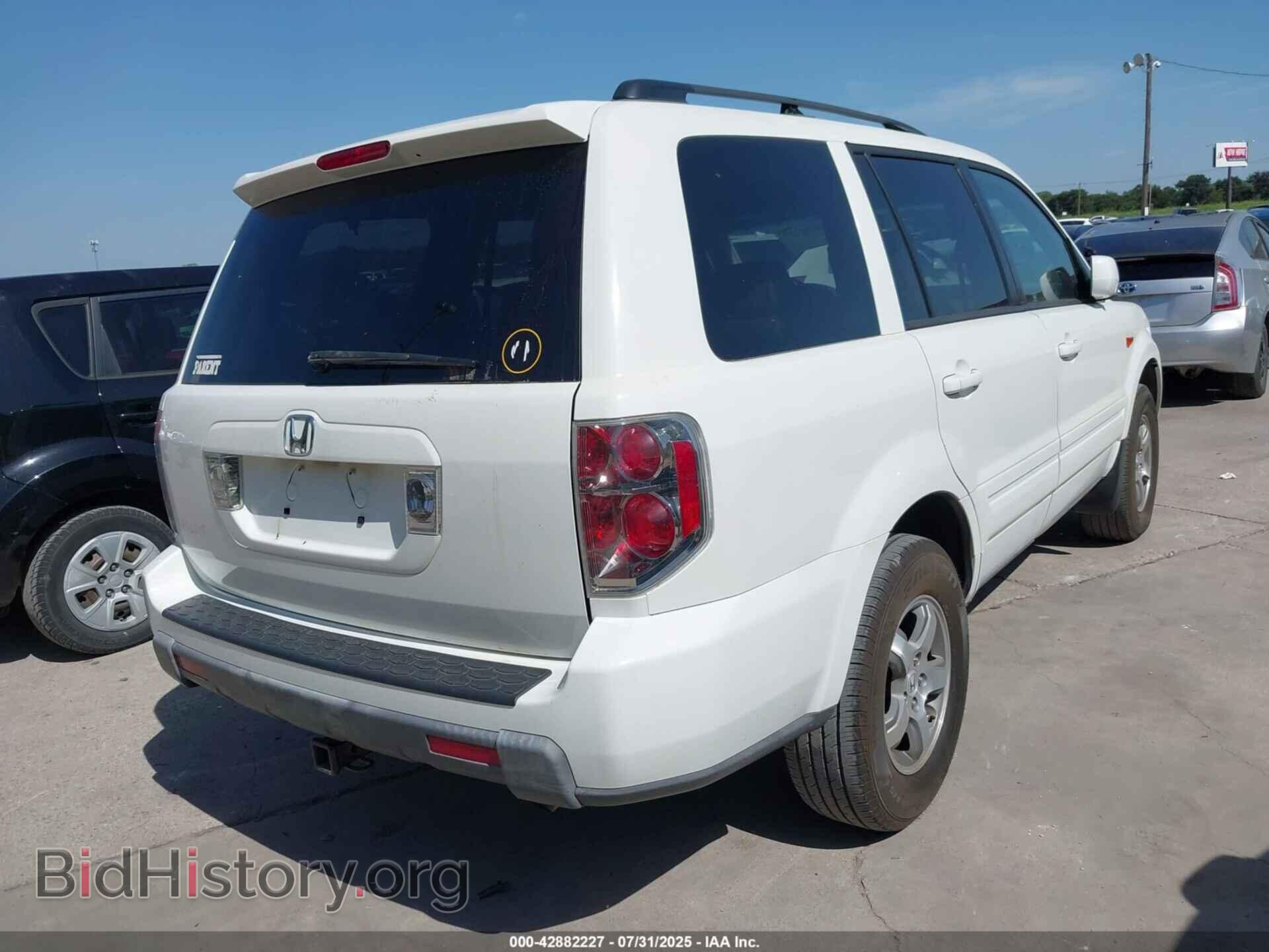 2008 HONDA PILOT - VIN: 5FNYF28538B023377 - Фото 4