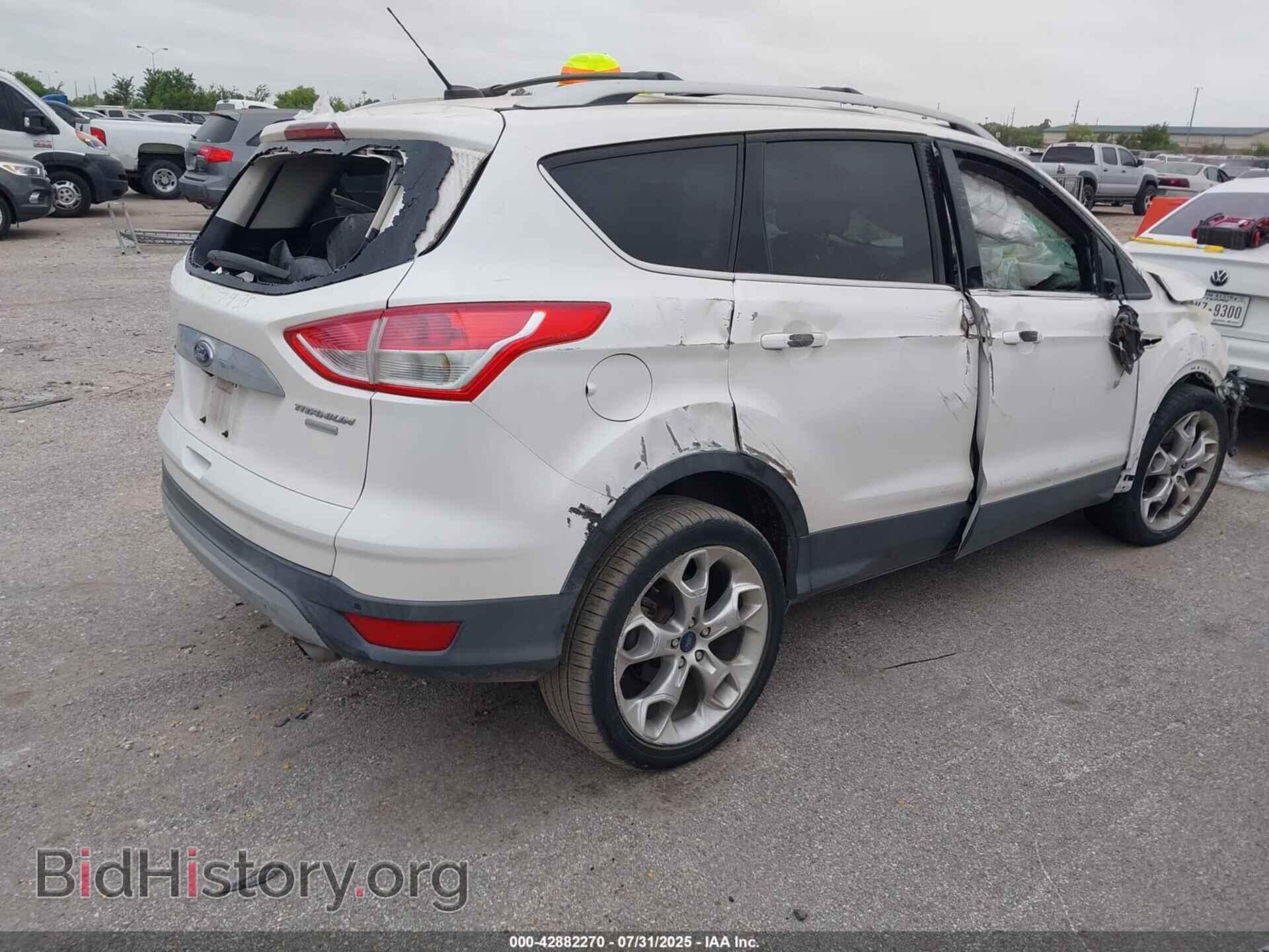2014 FORD ESCAPE - VIN: 1FMCU9J93EUB00527 - Фото 4