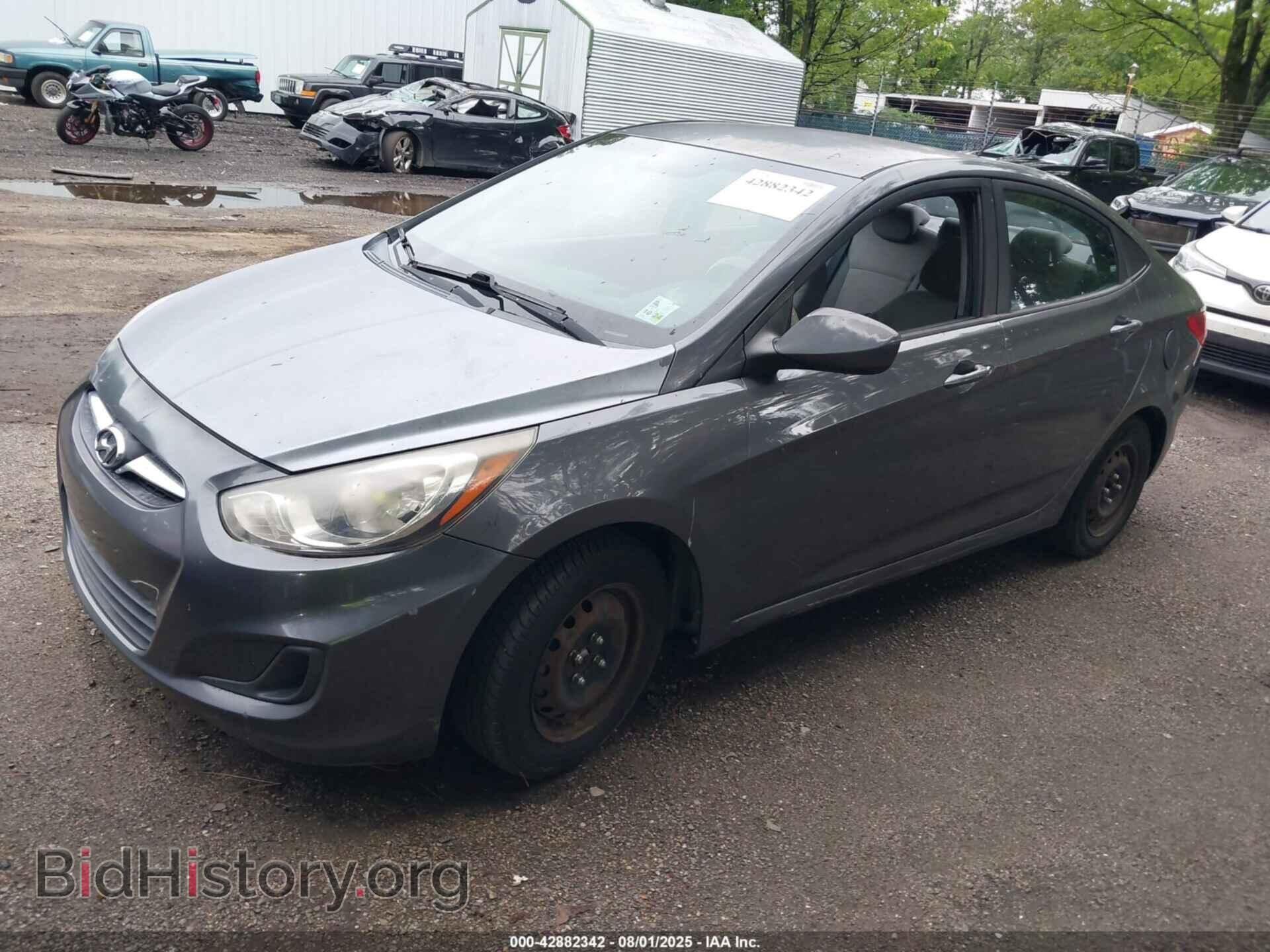 2012 HYUNDAI ACCENT - VIN: KMHCT4AE5CU189520 - Фото 2