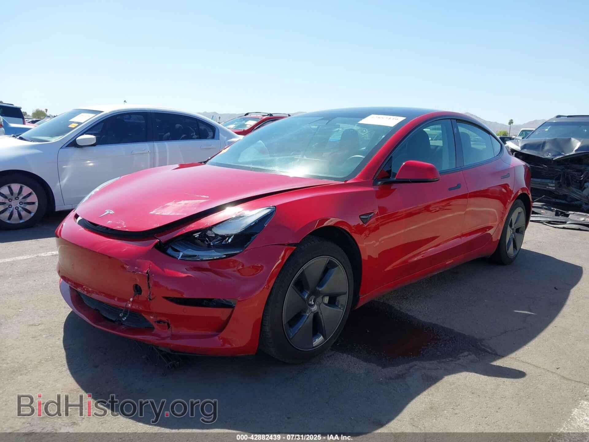 2021 TESLA MODEL 3 - VIN: 5YJ3E1EA5MF089755 - Photo 2