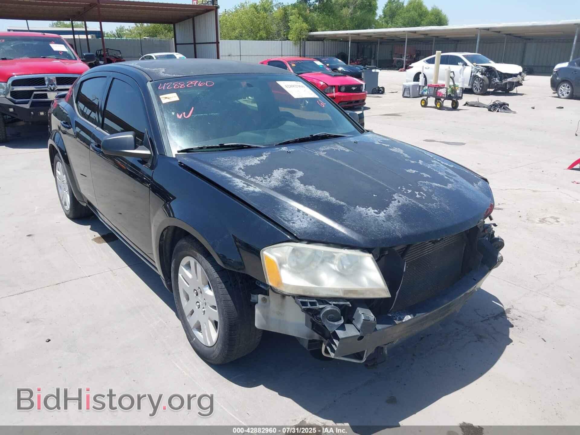 Photo 1C3CDZAB6CN243684 - DODGE AVENGER 2012