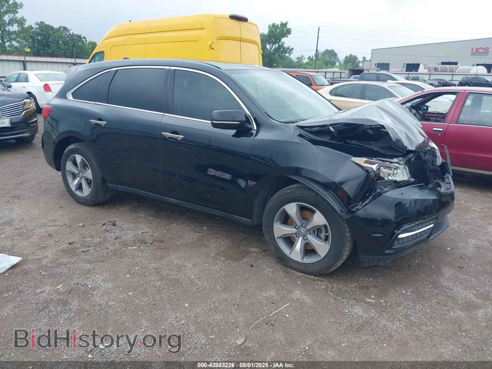 Фотография 5FRYD3H29FB007732 - ACURA MDX 2015