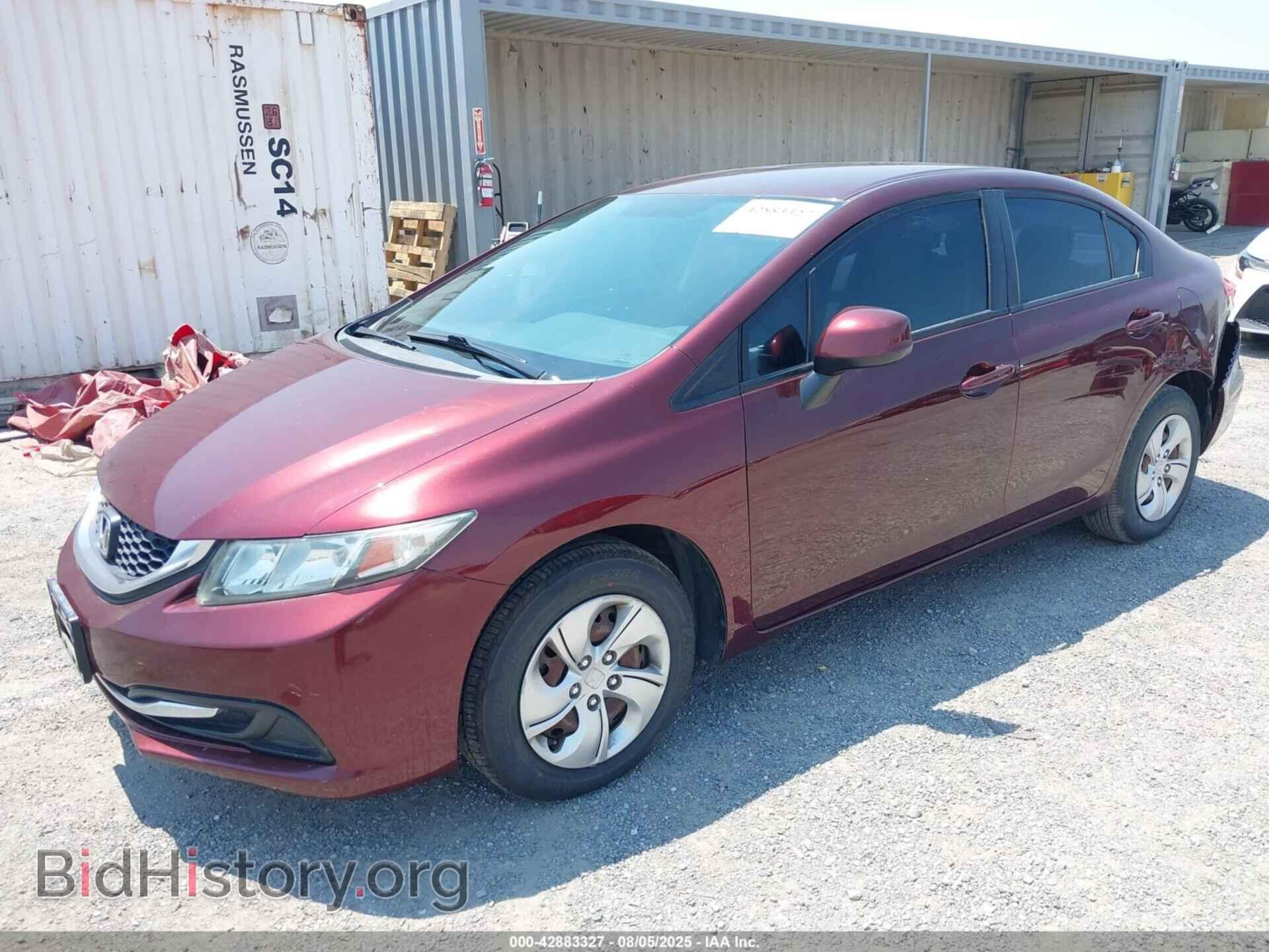 2013 HONDA CIVIC - VIN: 19XFB2F54DE255041 - Фото 2