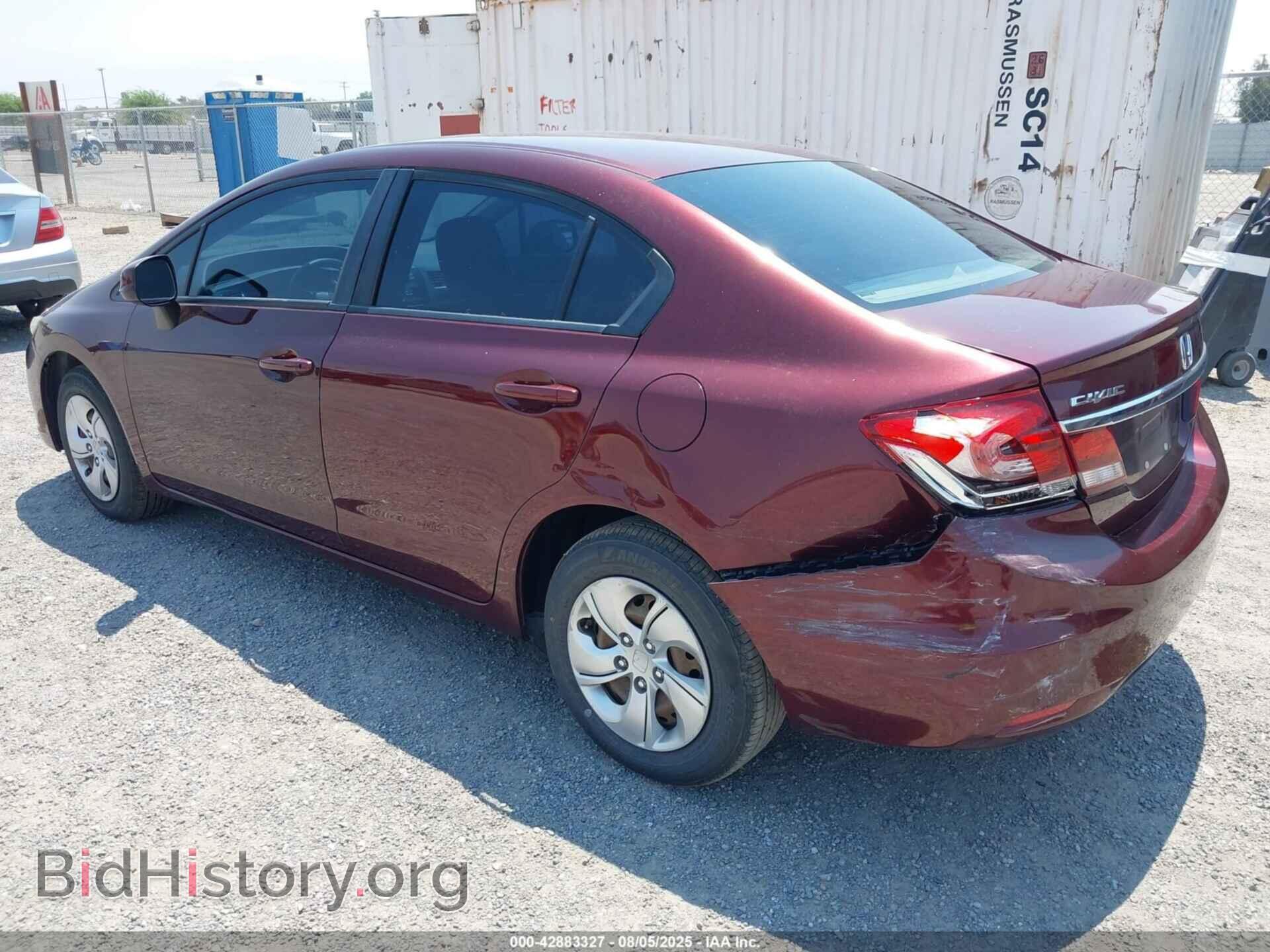 2013 HONDA CIVIC - VIN: 19XFB2F54DE255041 - Фото 3