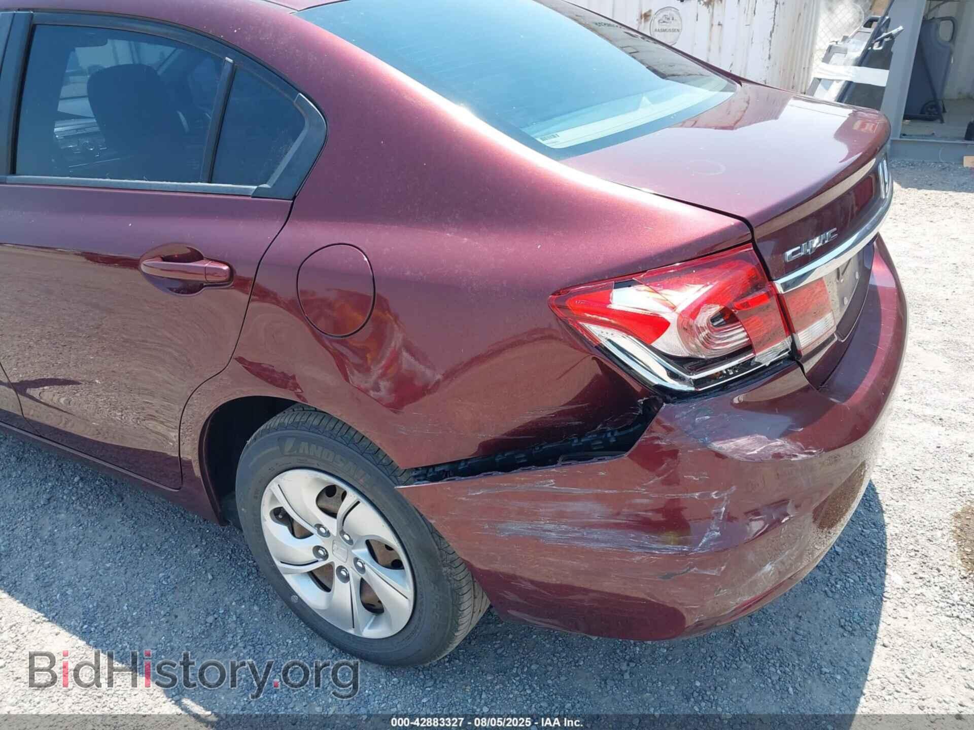 2013 HONDA CIVIC - VIN: 19XFB2F54DE255041 - Фото 6