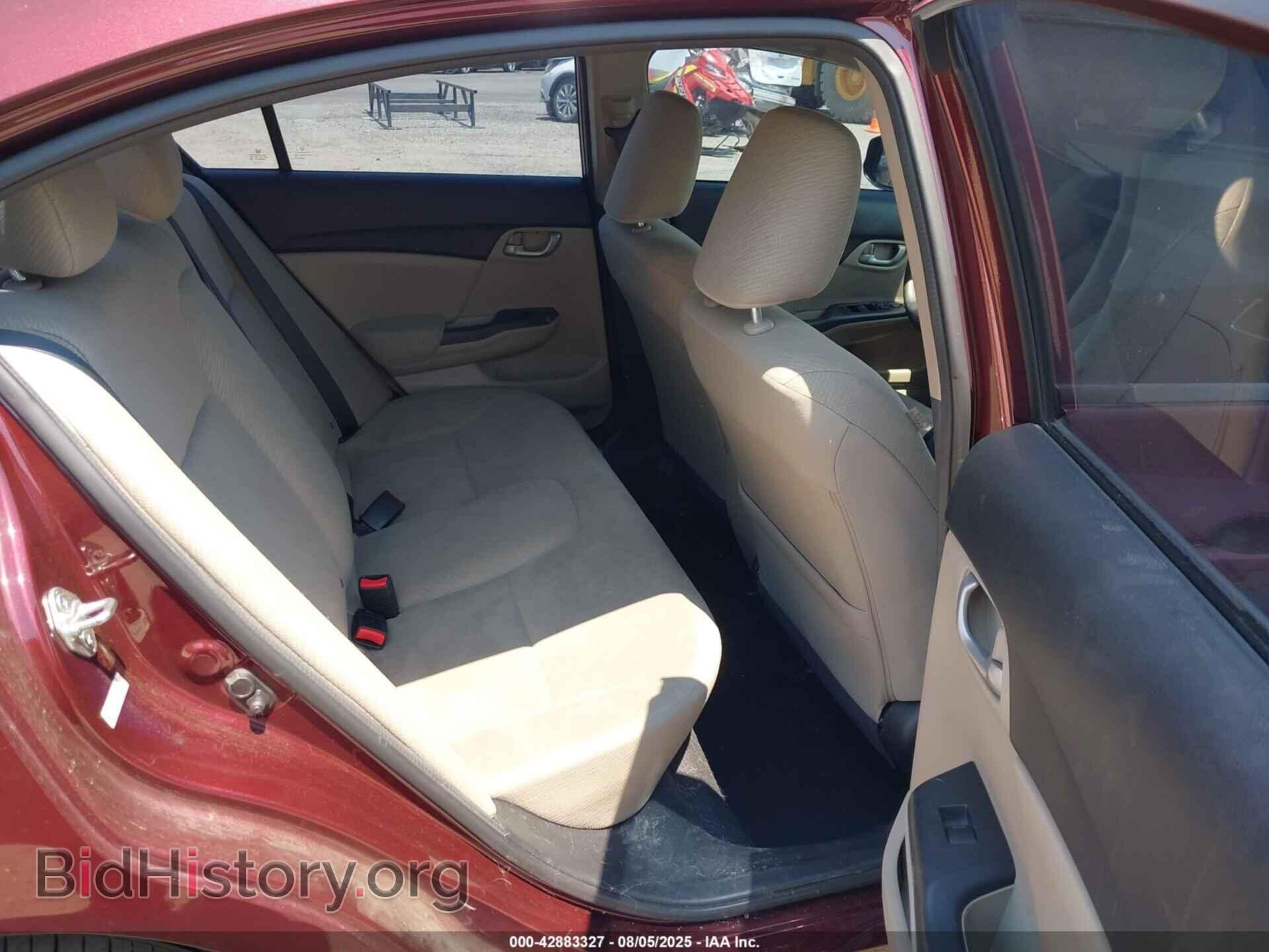 2013 HONDA CIVIC - VIN: 19XFB2F54DE255041 - Фото 8