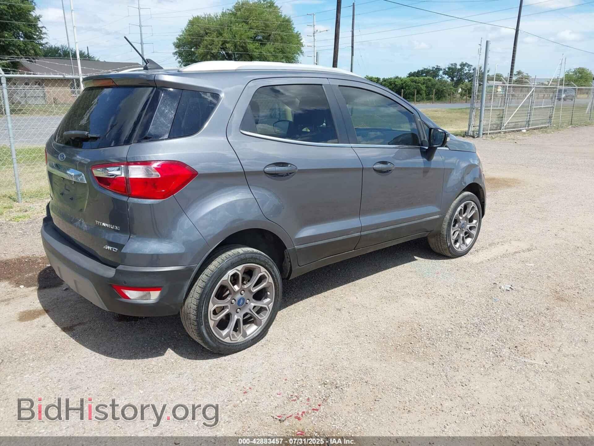 2020 FORD ECOSPORT - VIN: MAJ6S3KL8LC359098 - Фото 4
