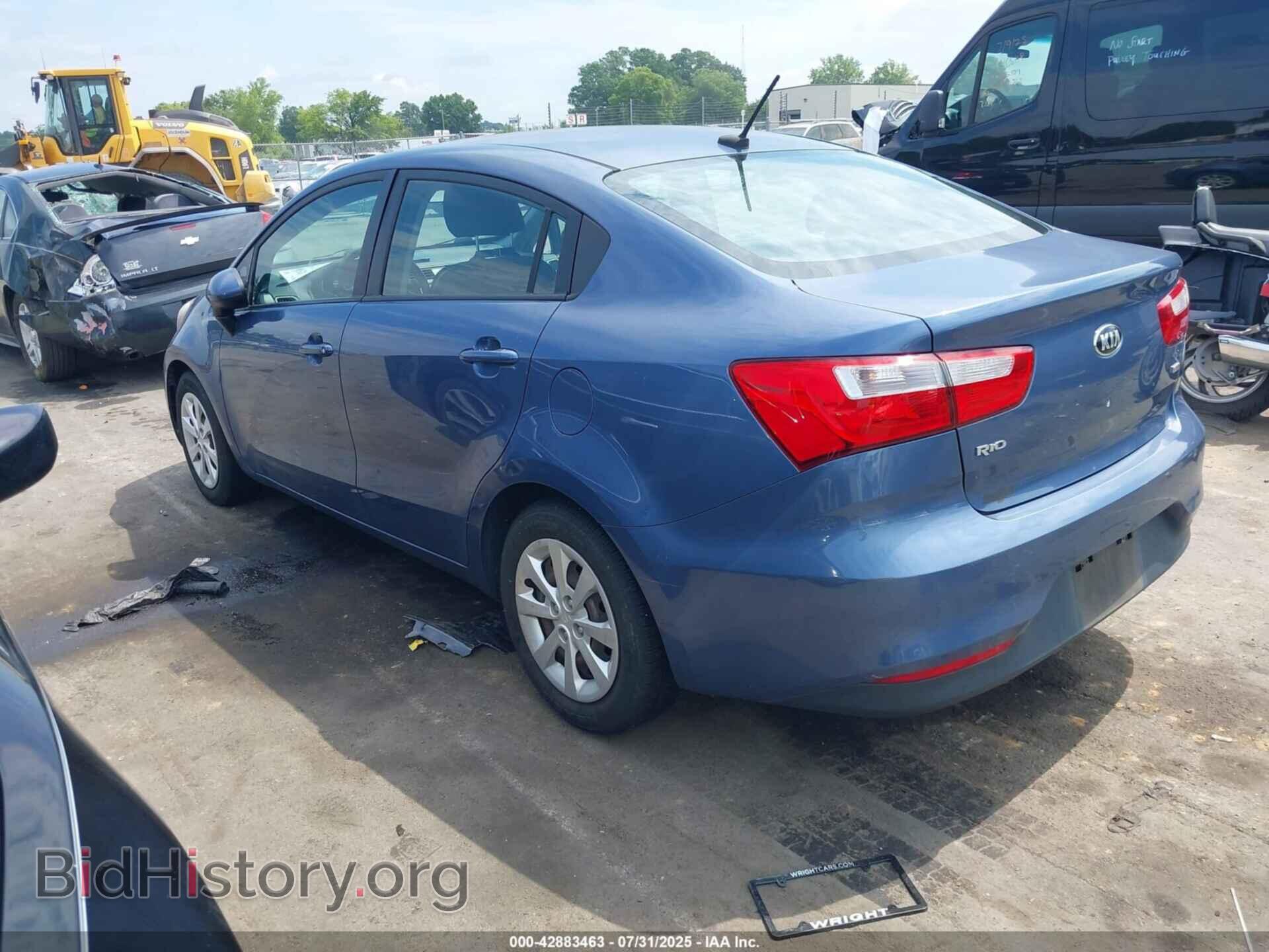 2016 KIA RIO - VIN: KNADM4A3XG6598043 - Фото 3