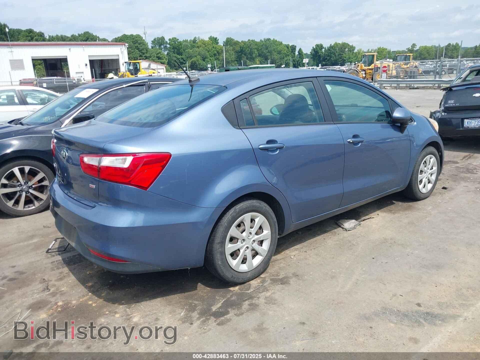 2016 KIA RIO - VIN: KNADM4A3XG6598043 - Фото 4