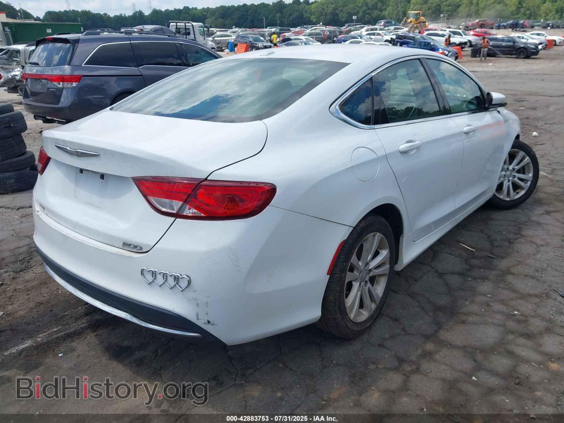 2015 CHRYSLER 200 - VIN: 1C3CCCAB6FN722823 - Фото 4