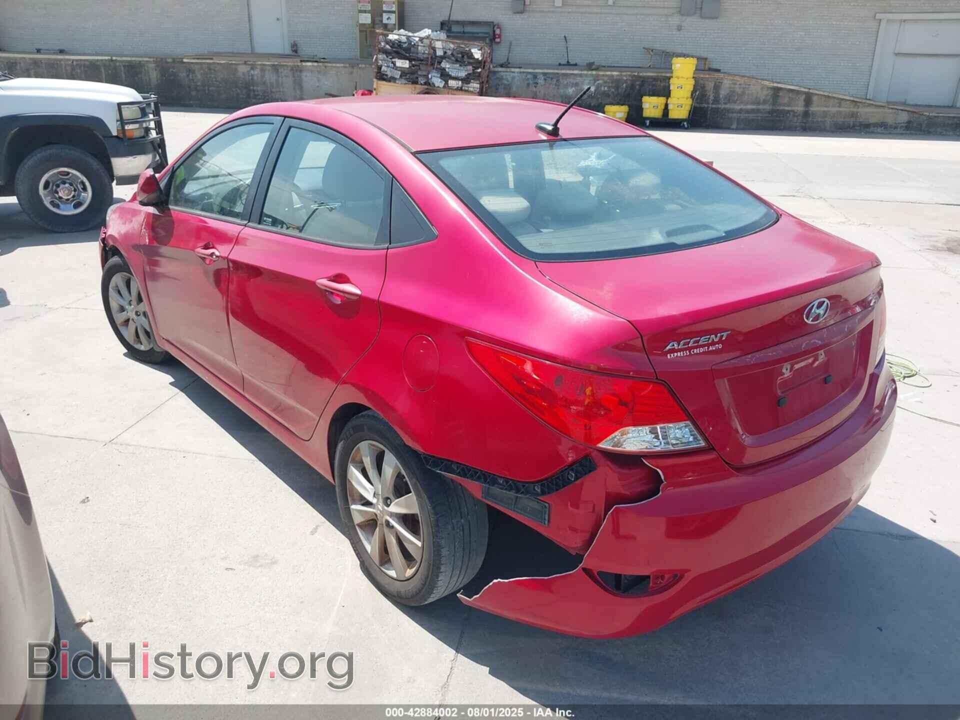 2013 HYUNDAI ACCENT - VIN: KMHCU4AE3DU420154 - Фото 3