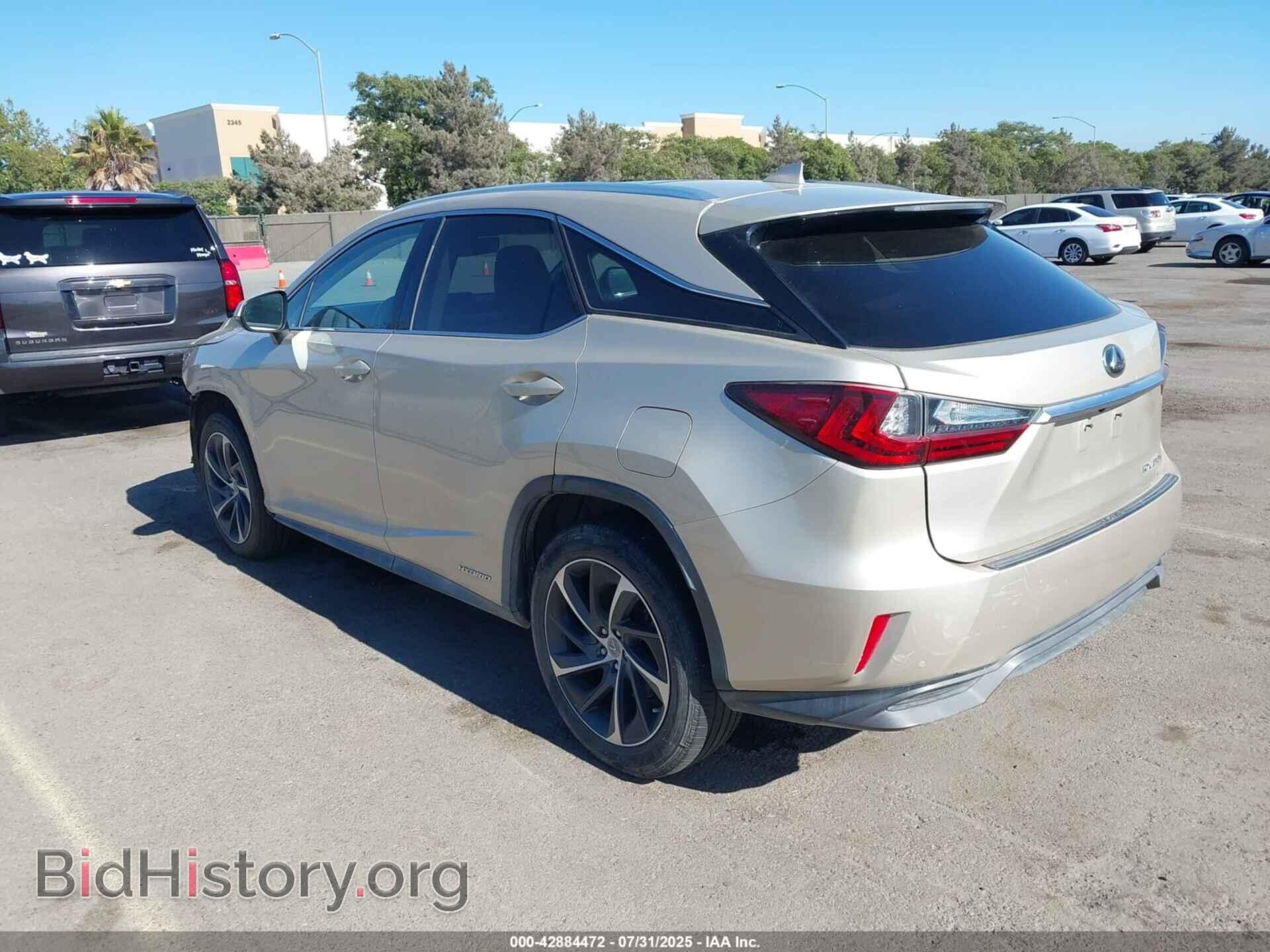 2016 LEXUS RX 450H - VIN: 2T2BGMCAXGC005654 - Фото 3