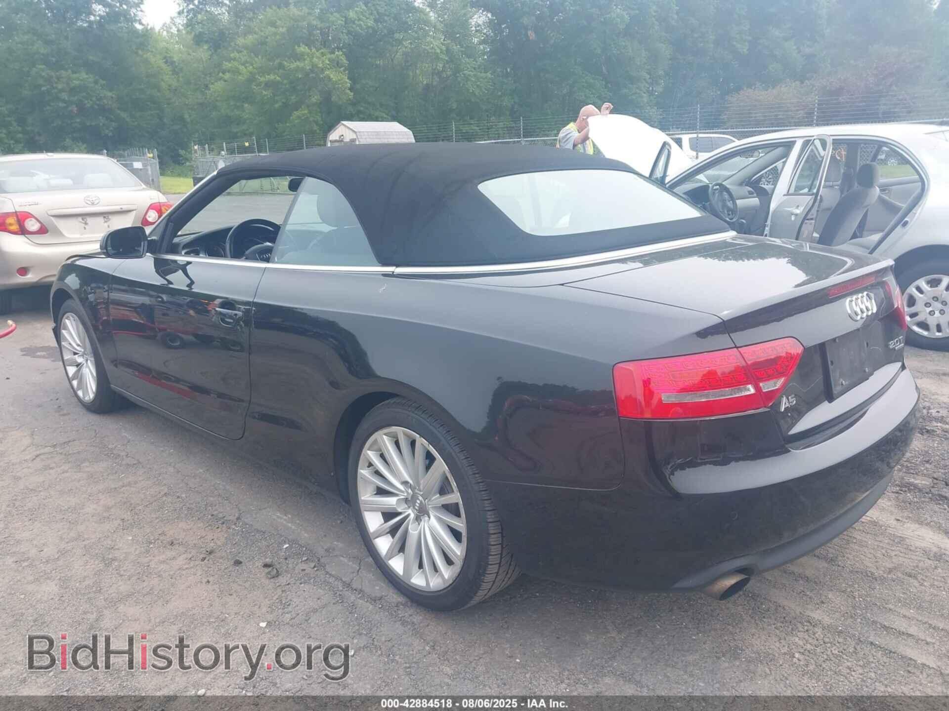 2012 AUDI A5 - VIN: WAULFAFH7CN005747 - Photo 3