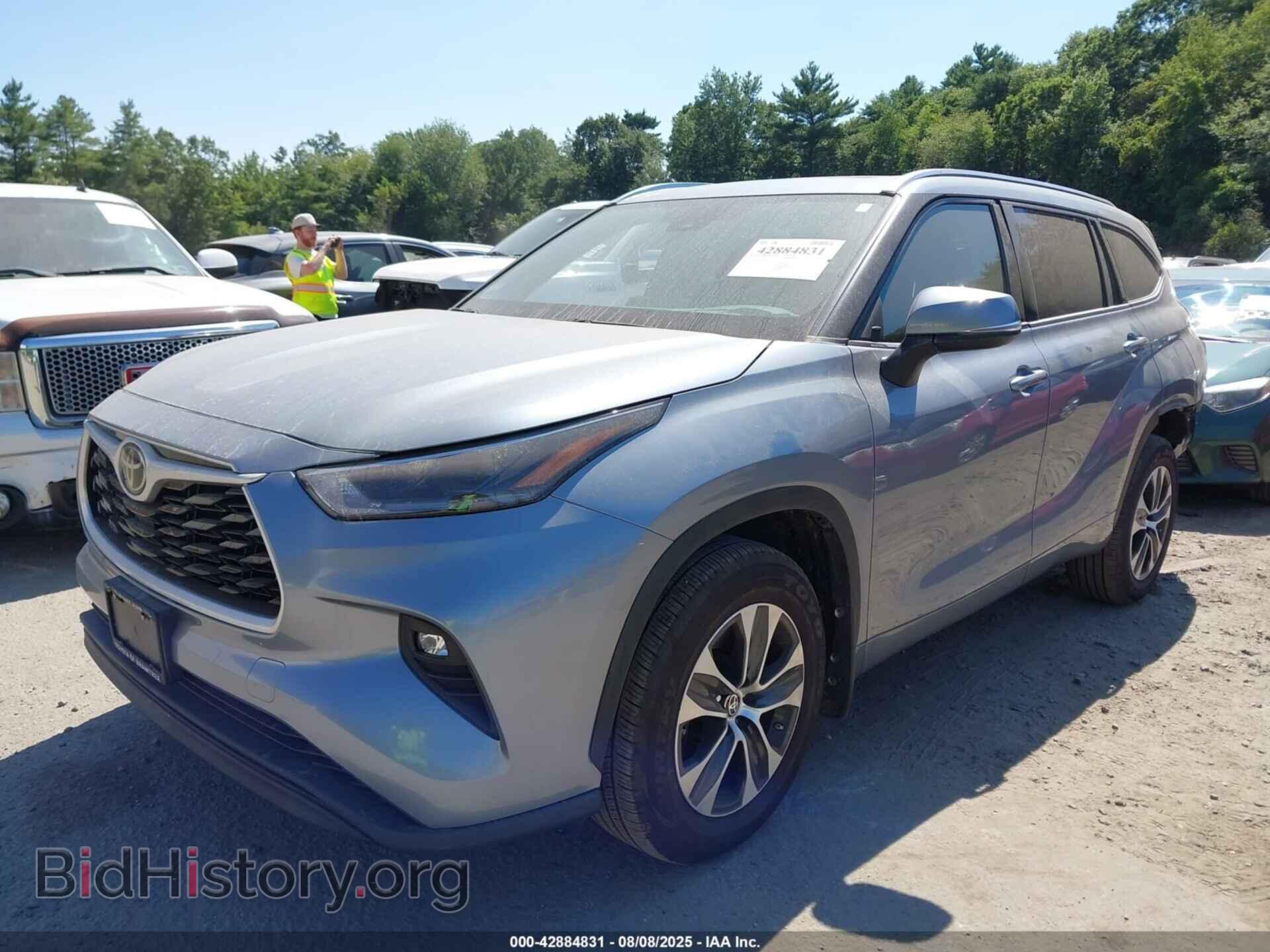 2021 TOYOTA HIGHLANDER - VIN: 5TDGZRBH9MS074757 - Фото 2