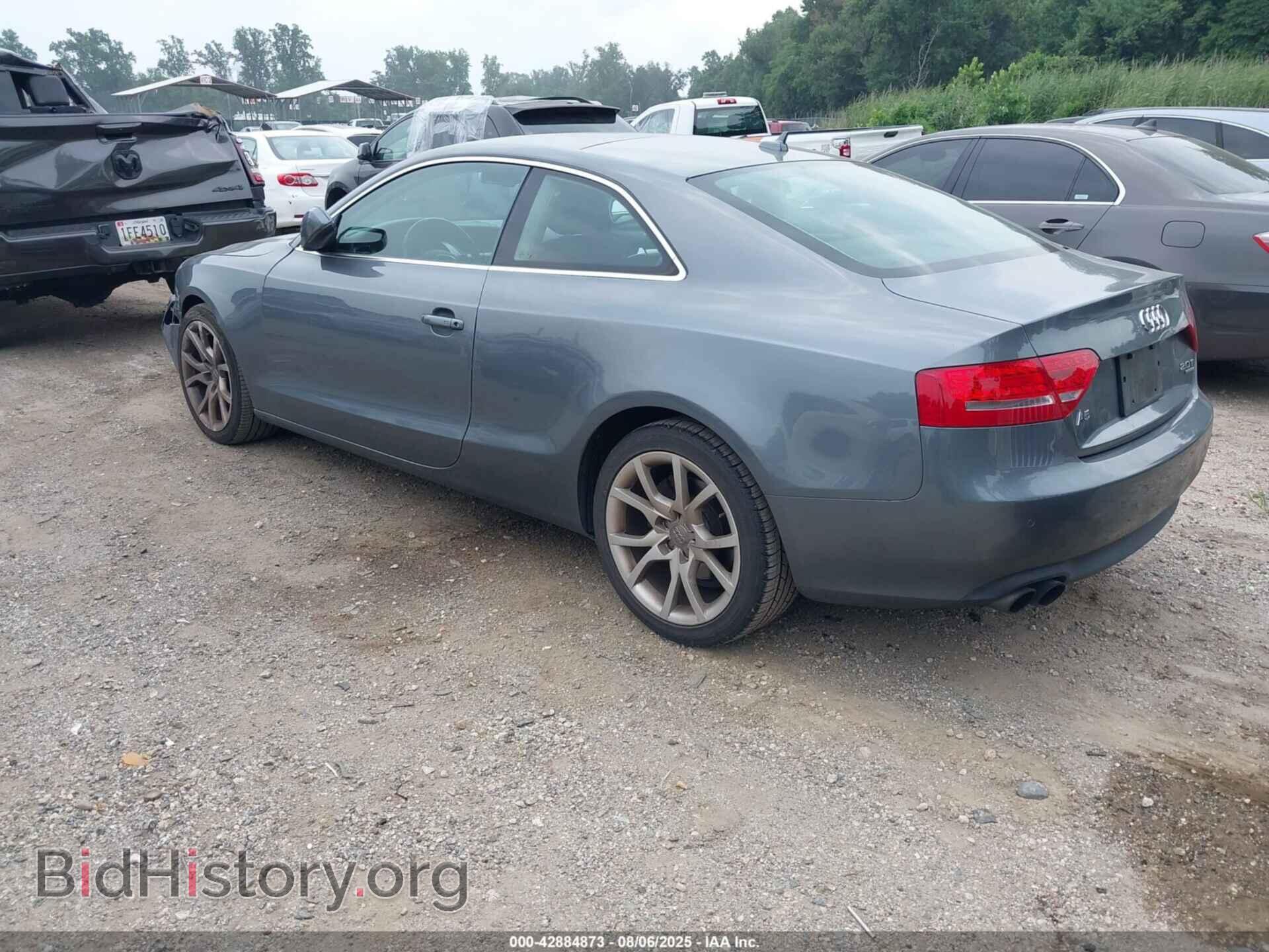 2012 AUDI A5 - VIN: WAULFAFR6CA001916 - Photo 3