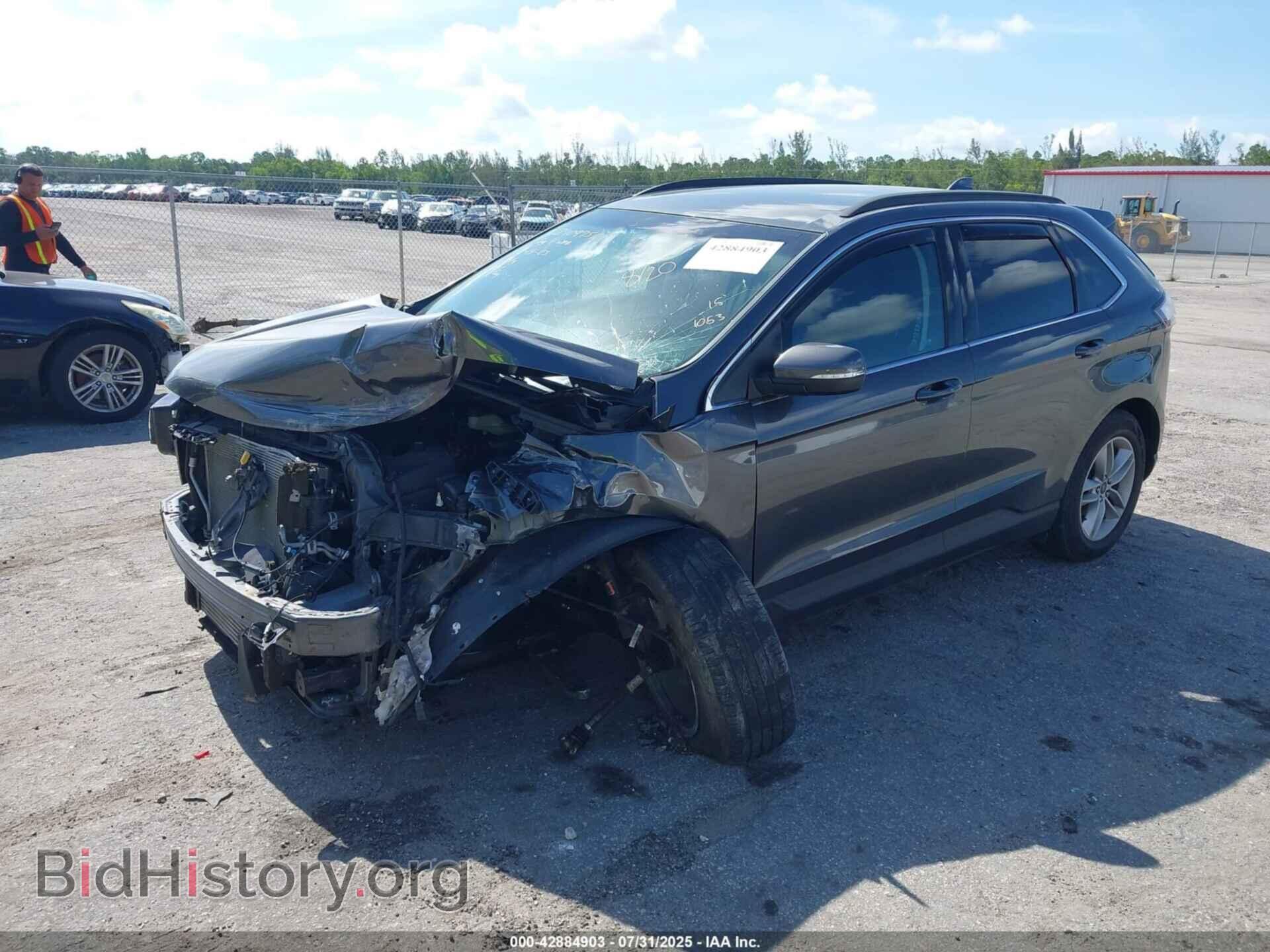 2015 FORD EDGE - VIN: 2FMTK4J96FBB11053 - Фото 2